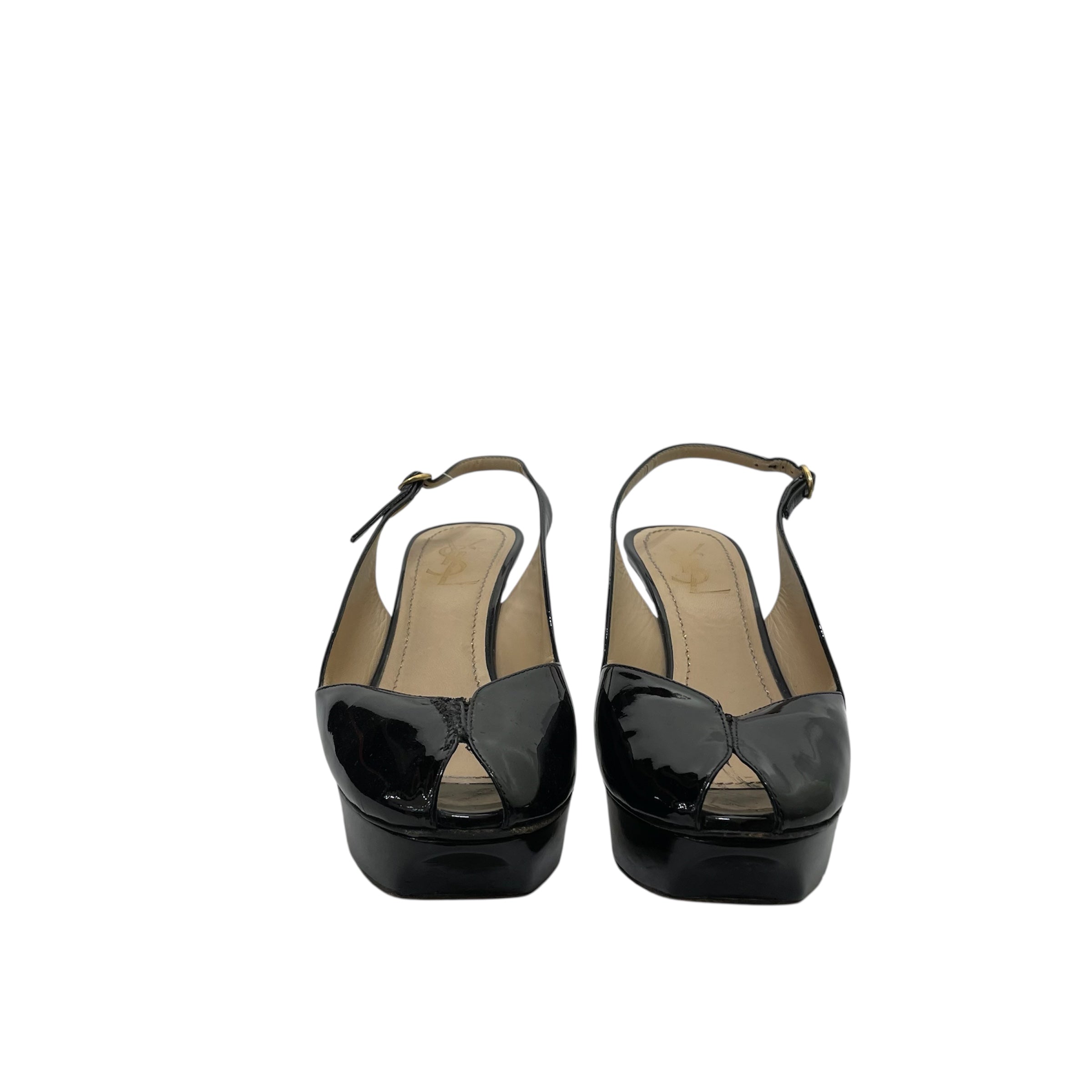 YVES SAINT LAURENT/Heels/EU 38.5/BLK/TRIBUTE view 3