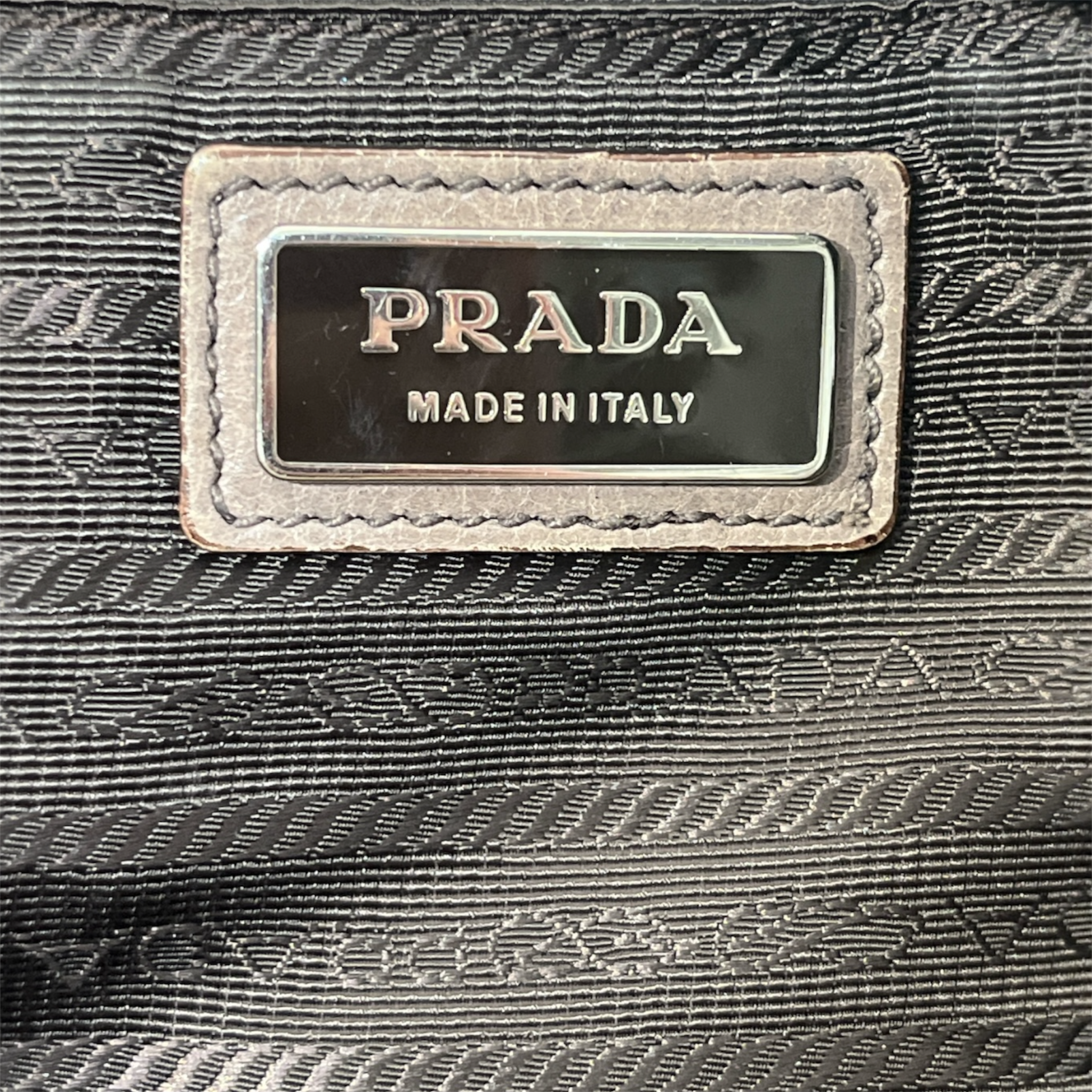 PRADA/Cross Body Bag/Leather/CRM/CREAM/PURPLE GRADIENT view 5