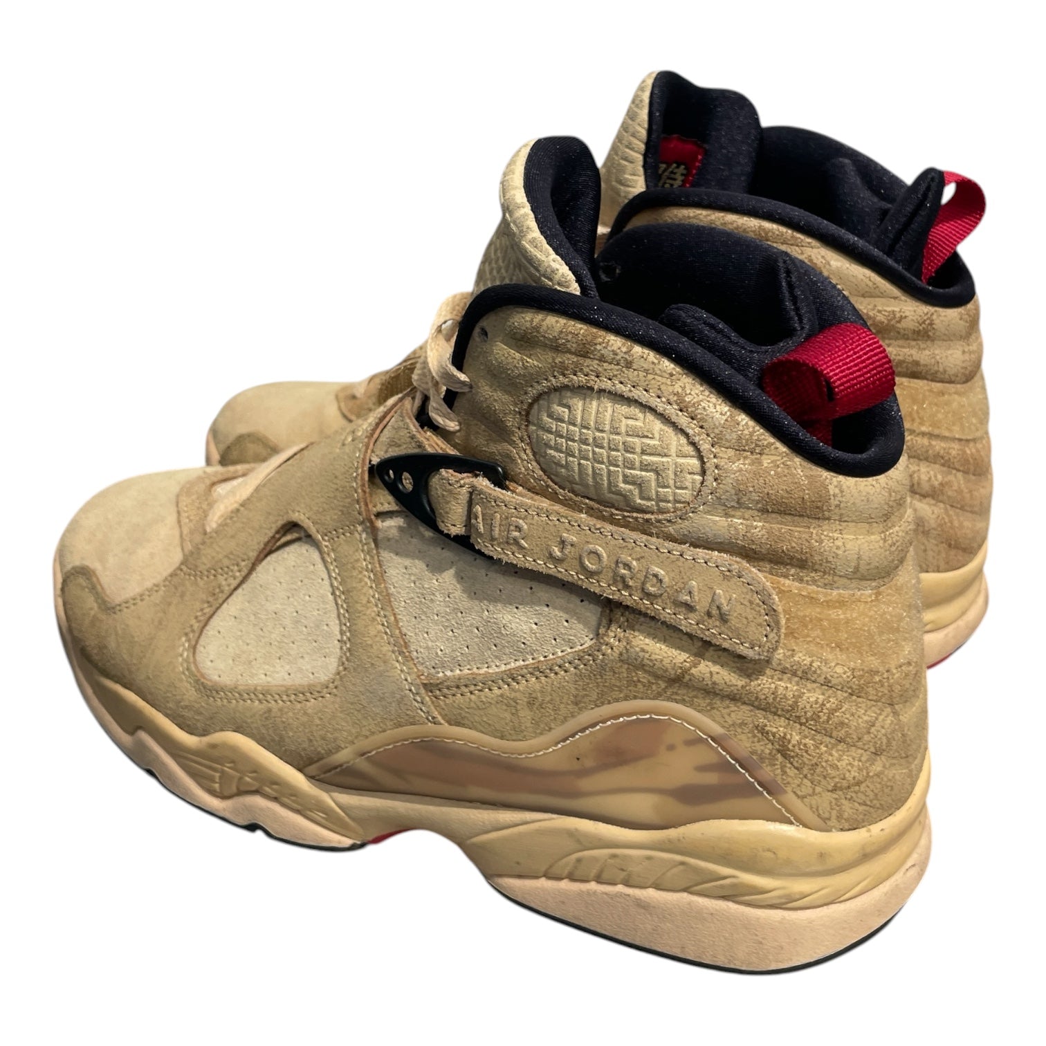 NIKE/Hi-Sneakers/US 9/Suede/BEG/rui hachimura 8 view 2