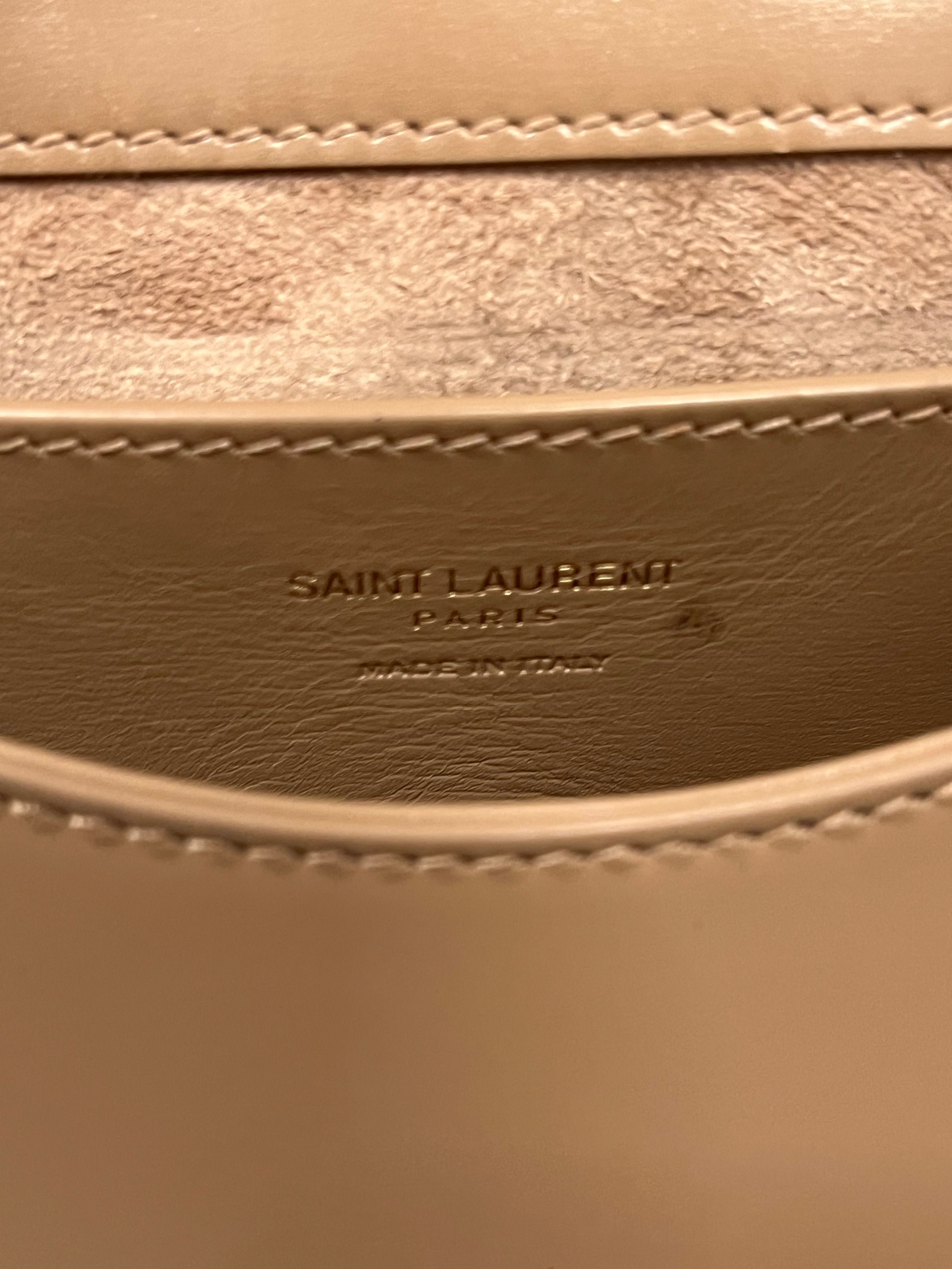 SAINT LAURENT/Hand Bag/Leather/BEG/VOLTAIRE LEATHER HADBAG view 5