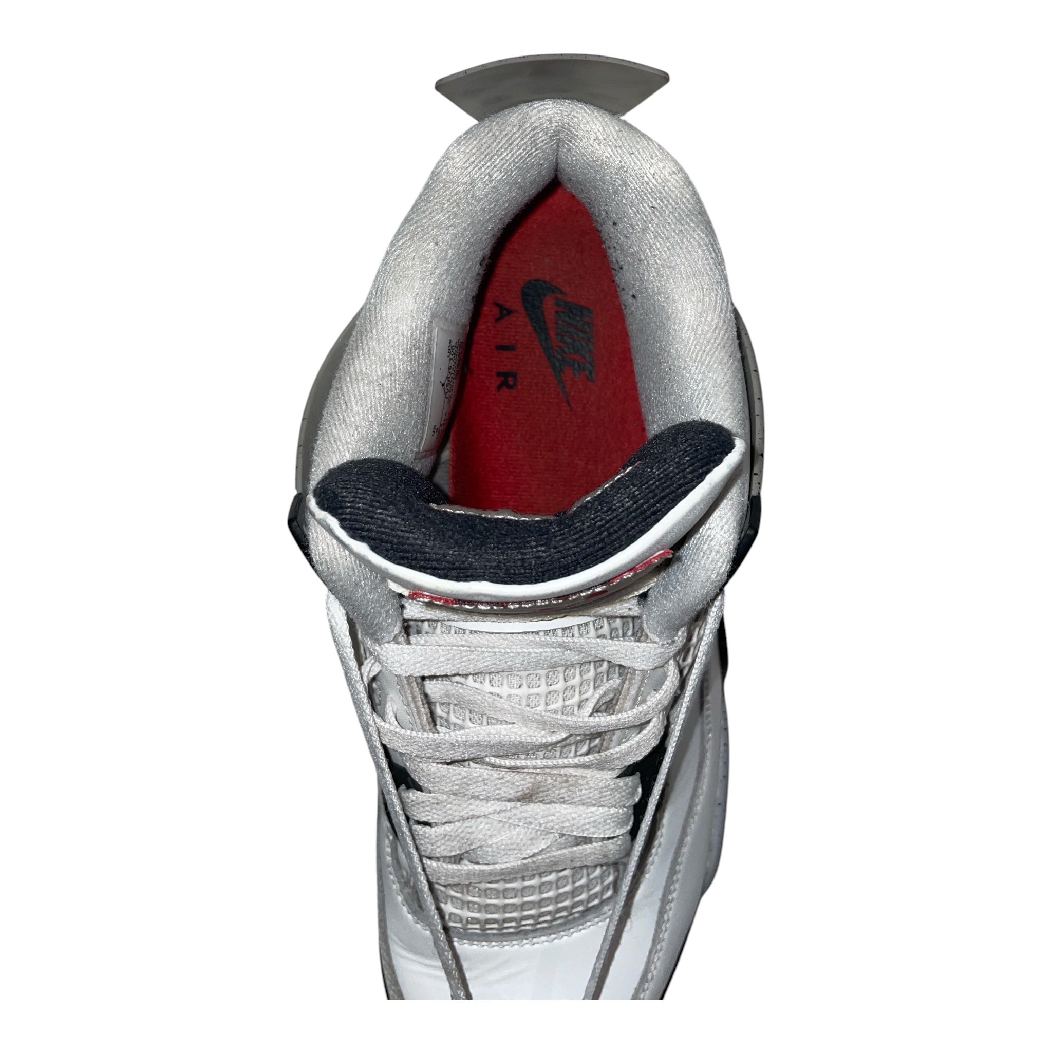 NIKE/Hi-Sneakers/US 9/Leather/WHT/4 RETRO view 3