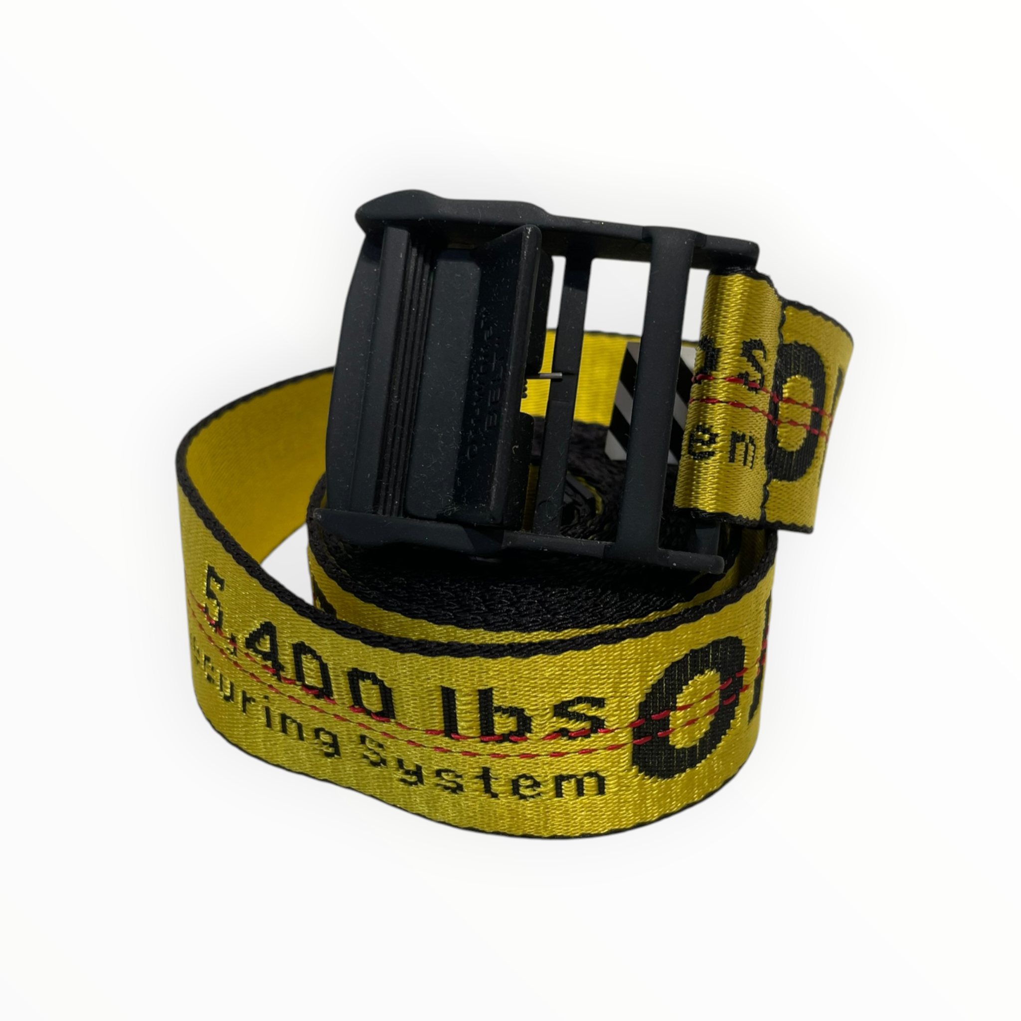 OFF-WHITE/Belt/Polyester/YEL/M's/INDUSTRAIL BELT view 1