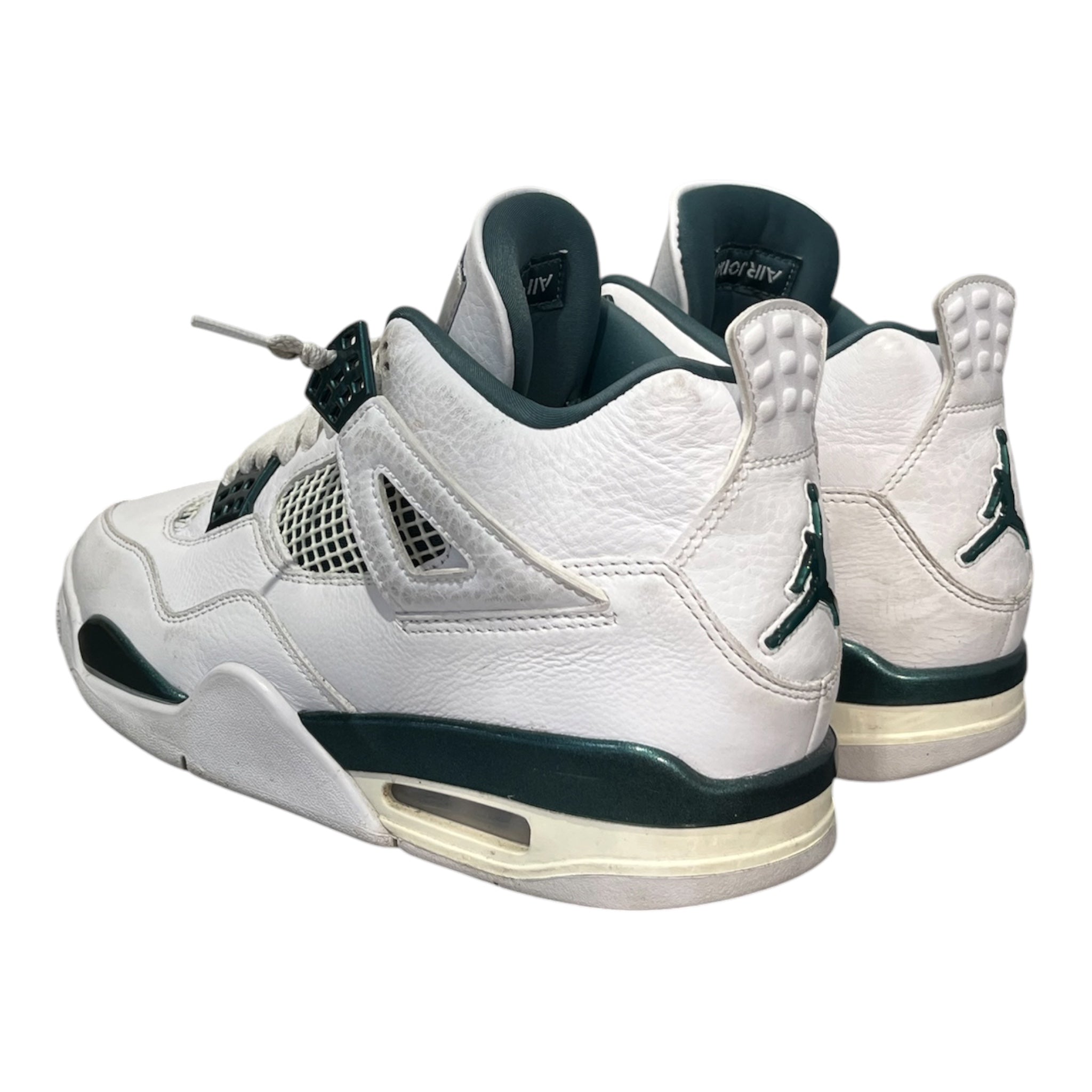 NIKE/AIR JORDAN 4 RETRO/Hi-Sneakers/US 8.5/Leather/WHT/FQ8138-103 view 2
