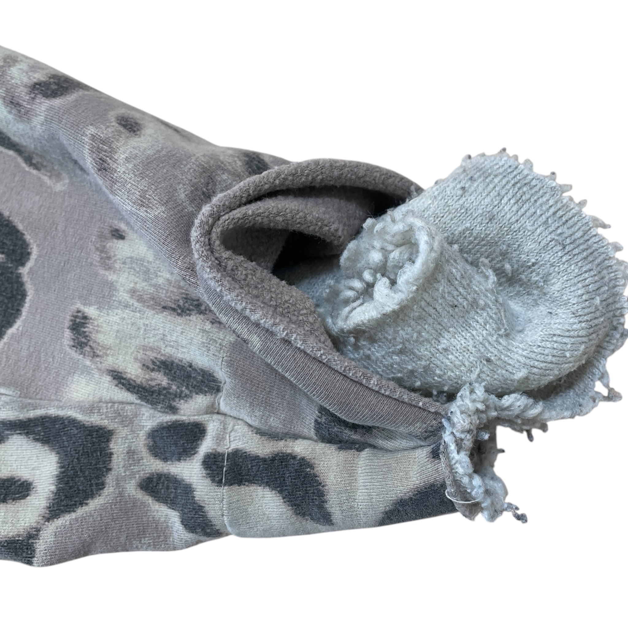Helmut Lang/Hoodie/4/Leopard/Cotton/BEG/LEOPARD PRINT view 6