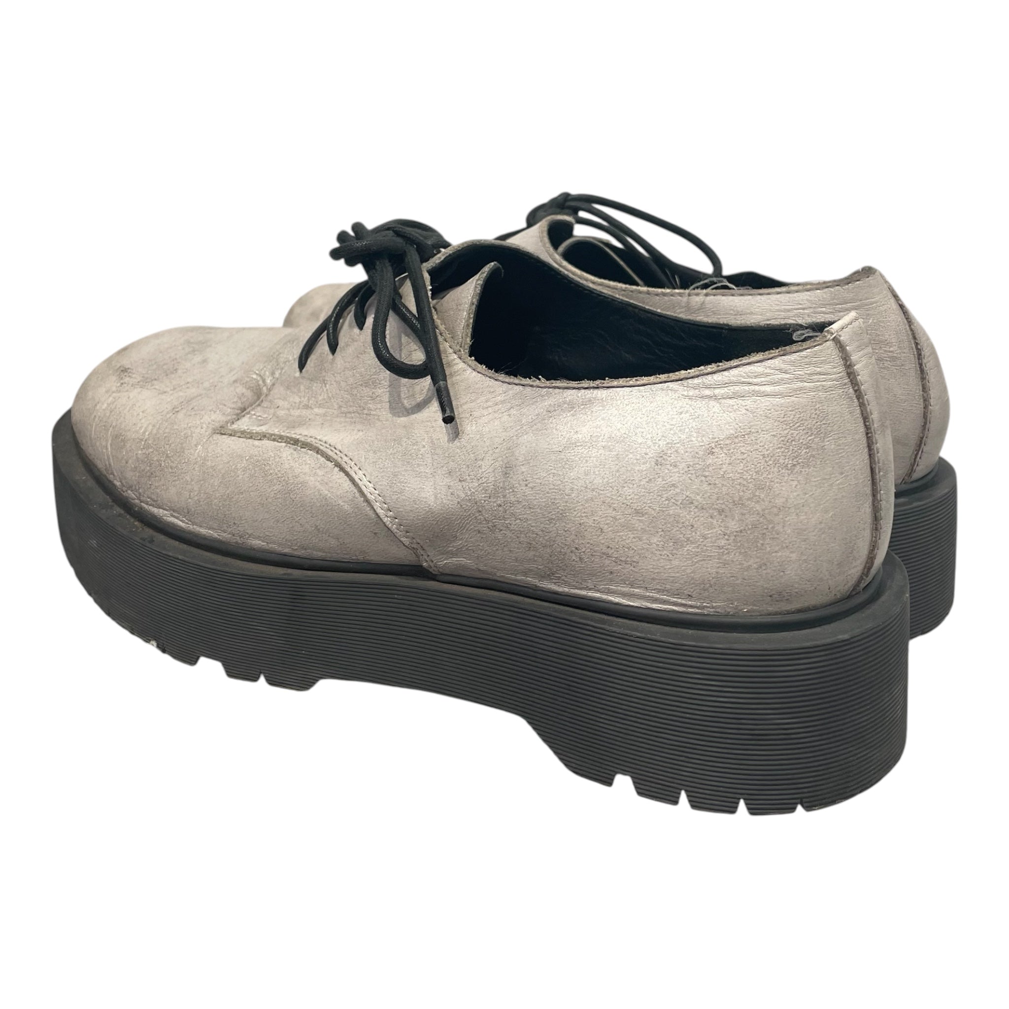 enfants riches deprimes/Dress Shoes/EU 44/Leather/WHT/SS22 winona derby view 2