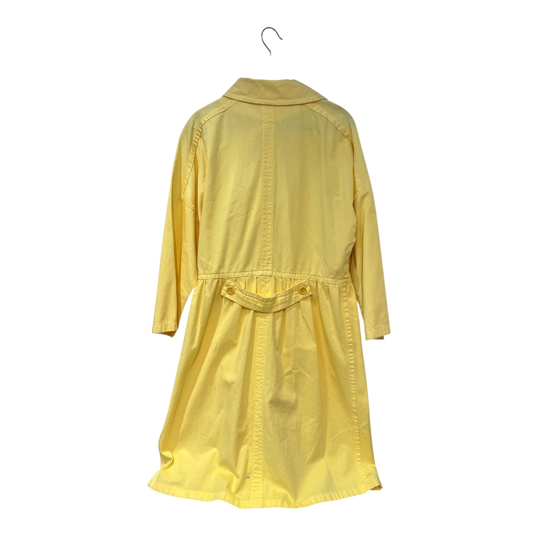 MARNI/Coat/42/Cotton/YEL/LEATHER LOOPS LIGHT COAT view 2