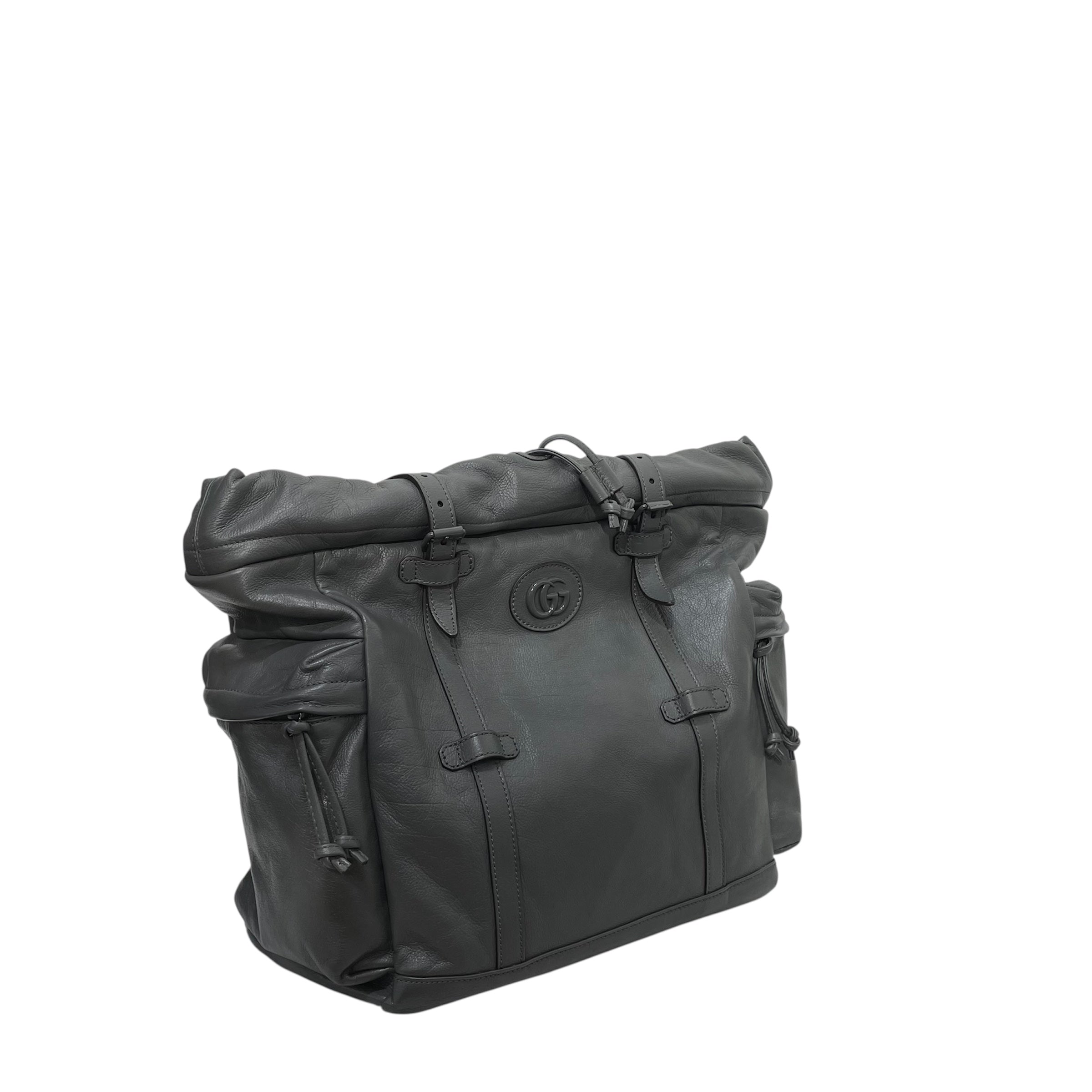 GUCCI/Tote Bag/Leather/GRY/PIUMA LUX view 6