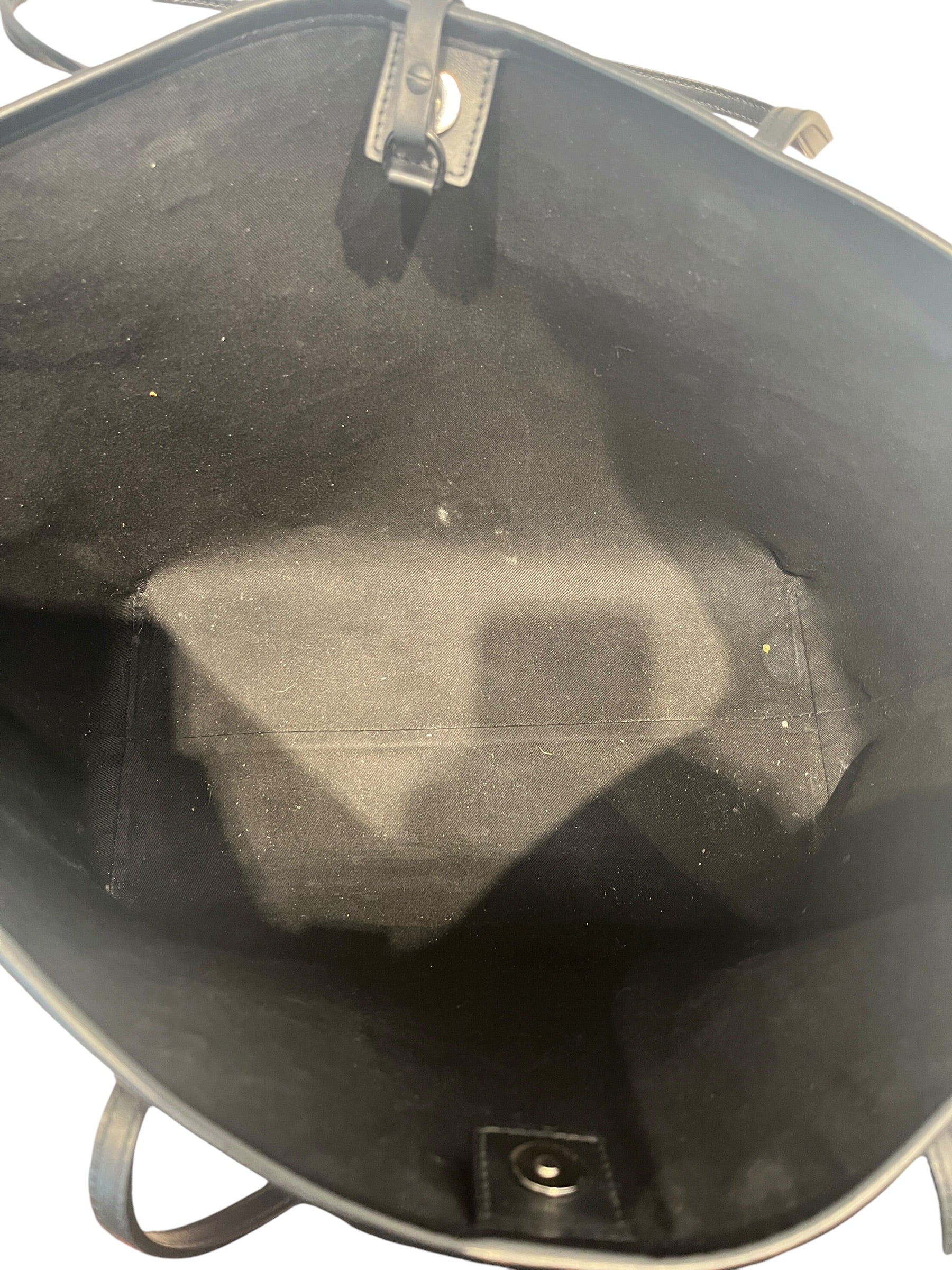 OFF-WHITE/Tote Bag/Monogram/Leather/PPL/LOGO ALL OVER view 3