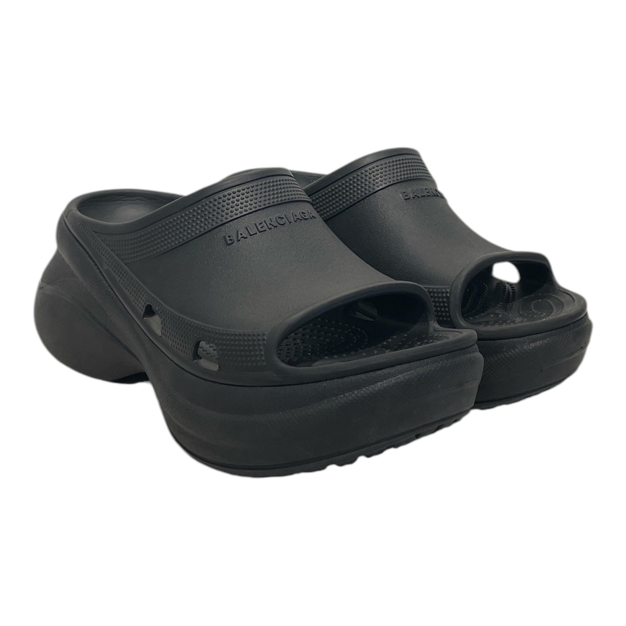 BALENCIAGA/Shoes/EU 40/Polyester/BLK/CROCS view 1