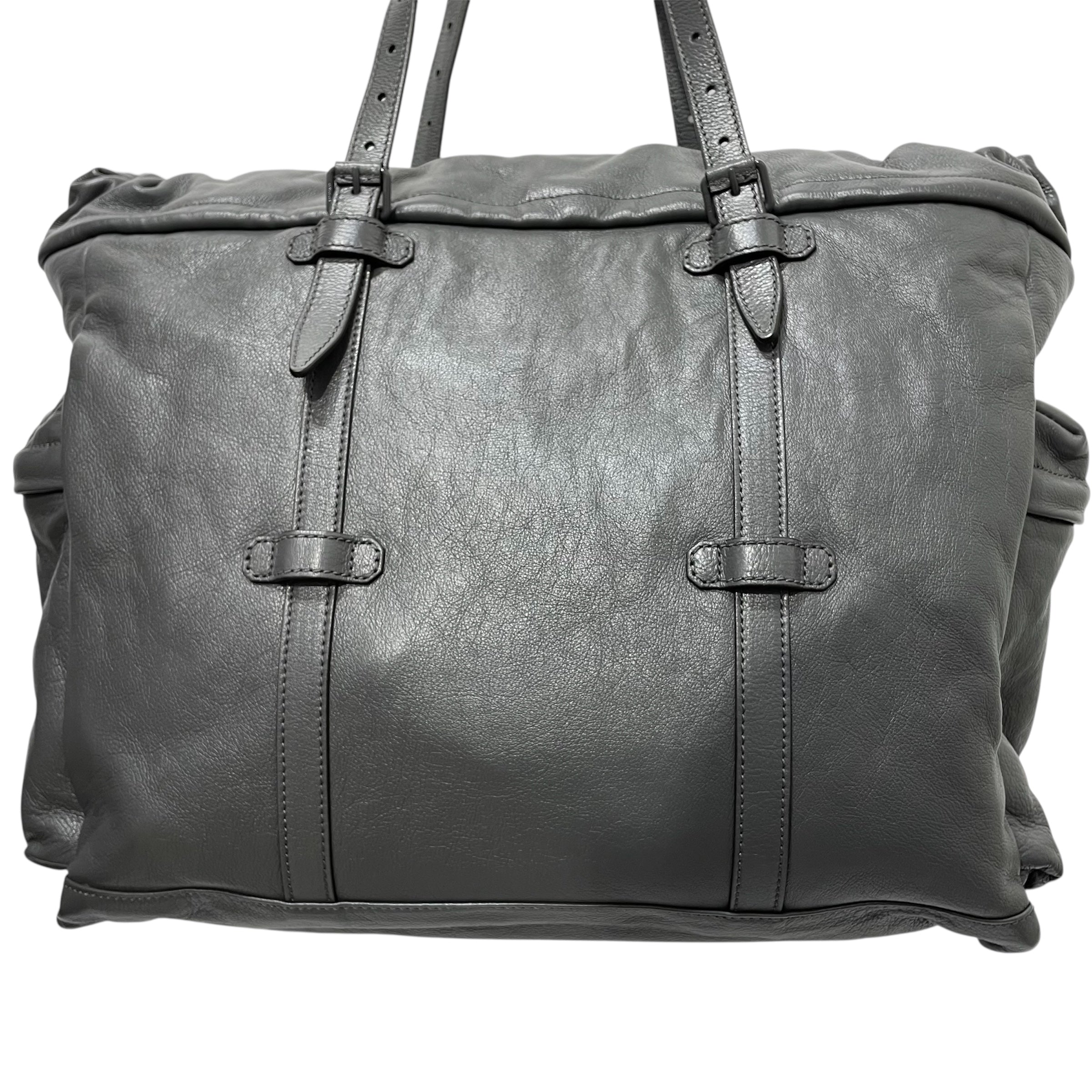 GUCCI/Tote Bag/Leather/GRY/PIUMA LUX view 4