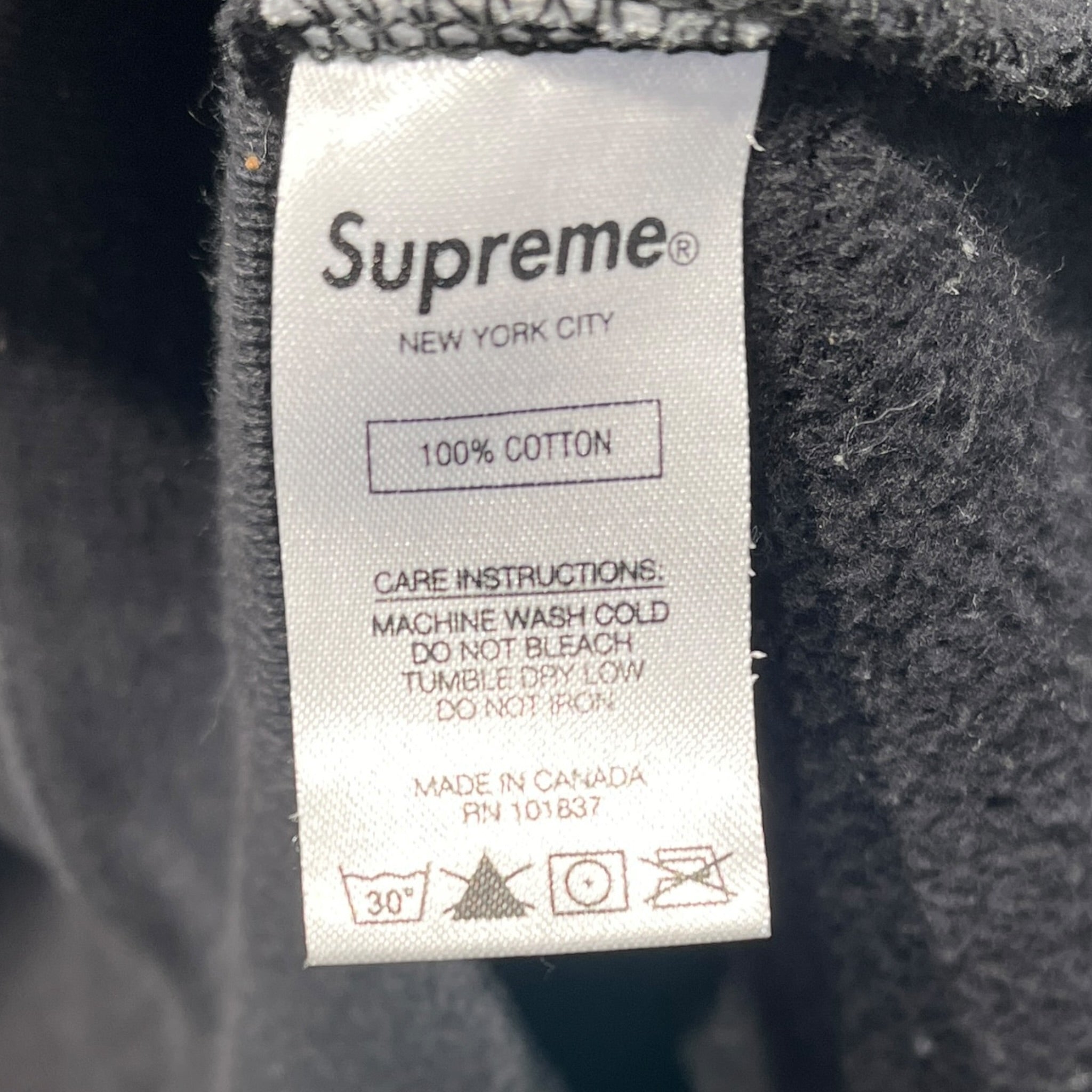 Supreme/Hoodie/L/Cotton/BLK/VELVET UNDERGROUND view 4