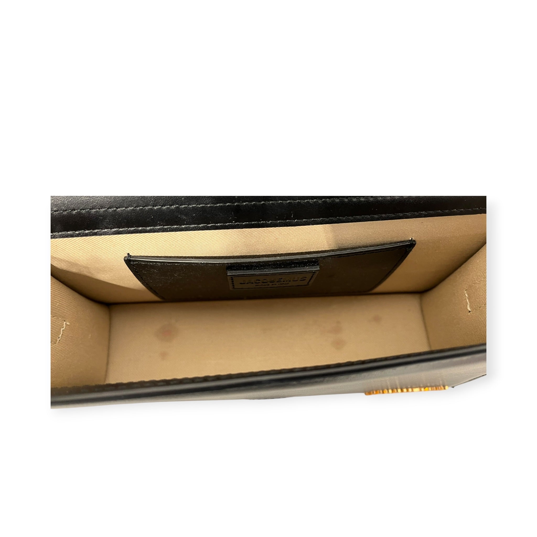 JACQUEMUS/Cross Body Bag/Leather/BLK/LE GRAND BAMBINO view 6