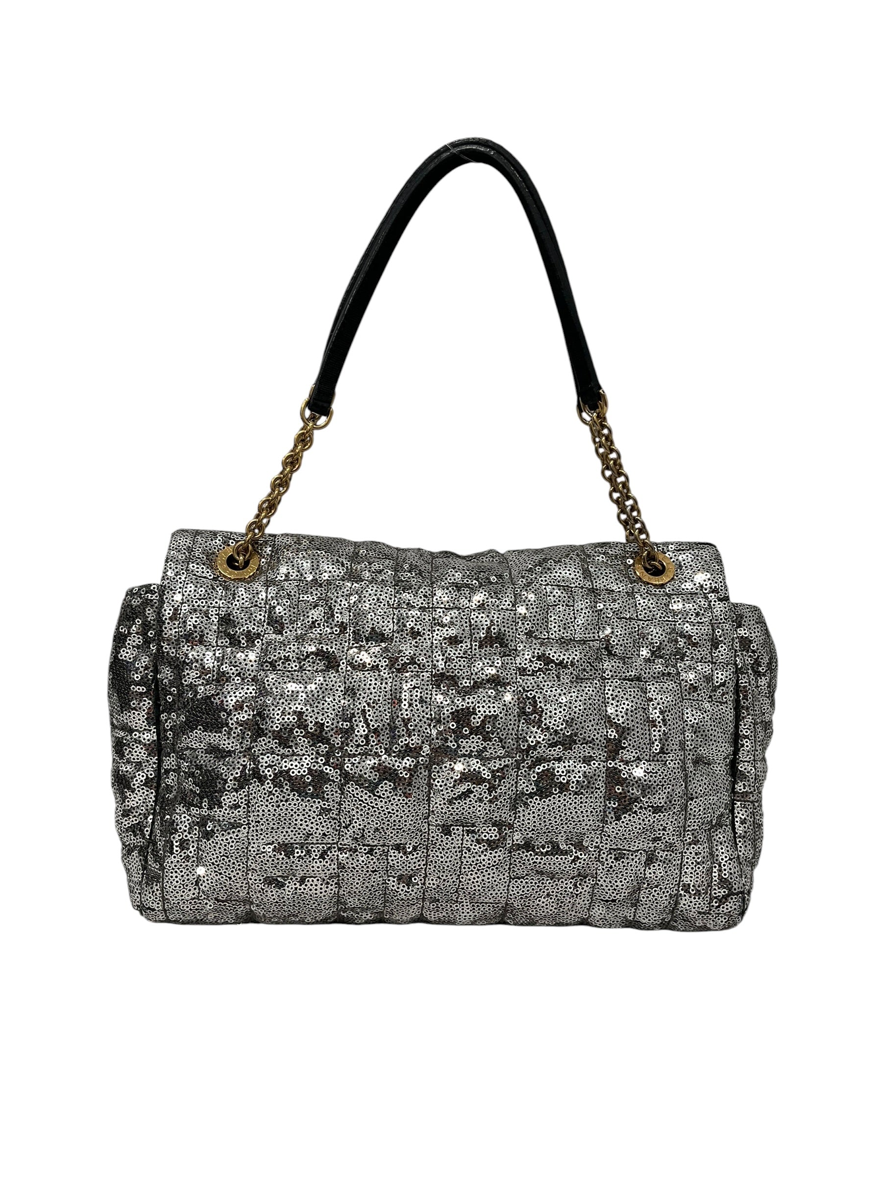 DOLCE&GABBANA/Hand Bag/Glitter/SLV/SEQUIN MISS CHARLES view 2
