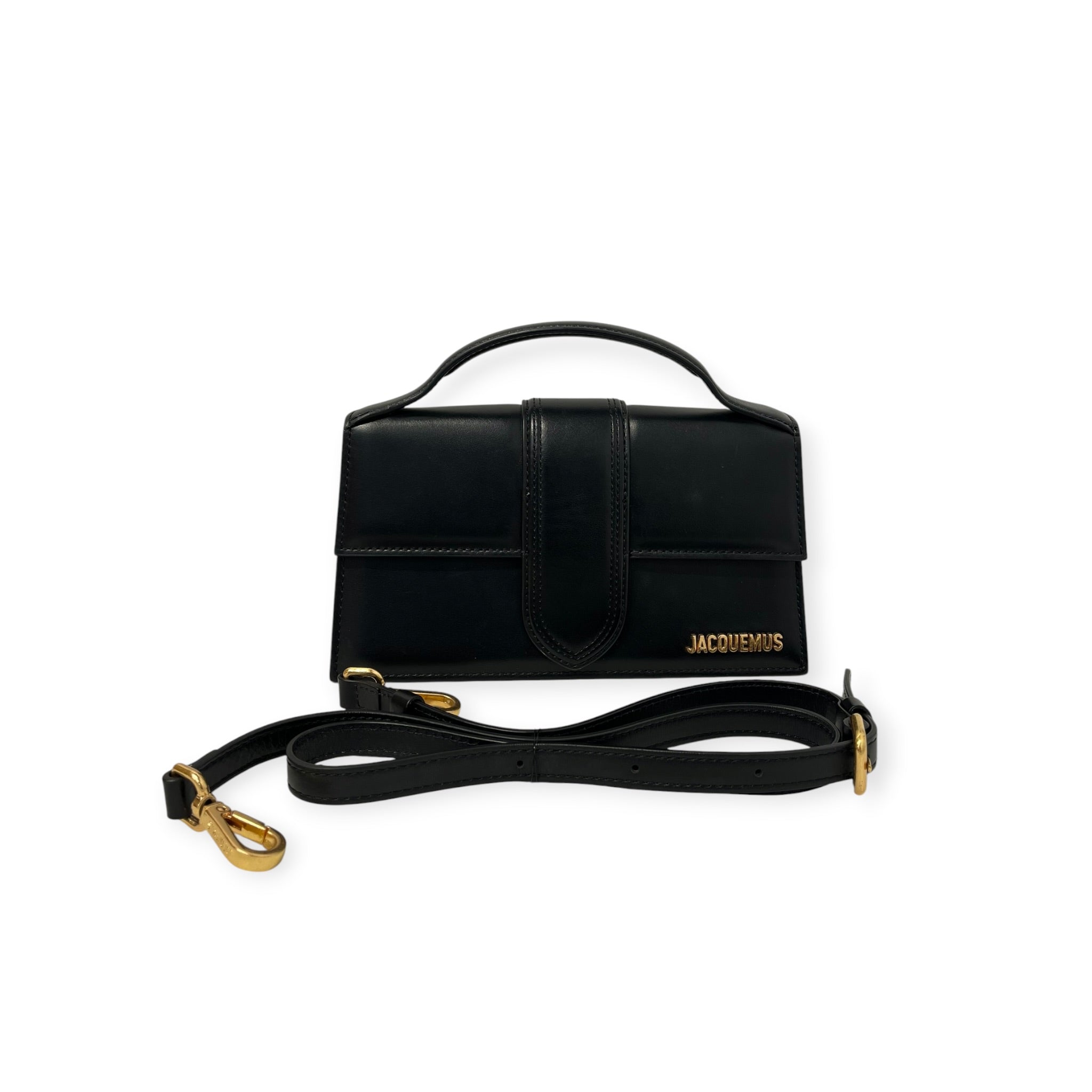 JACQUEMUS/Cross Body Bag/Leather/BLK/LE GRAND BAMBINO view 7