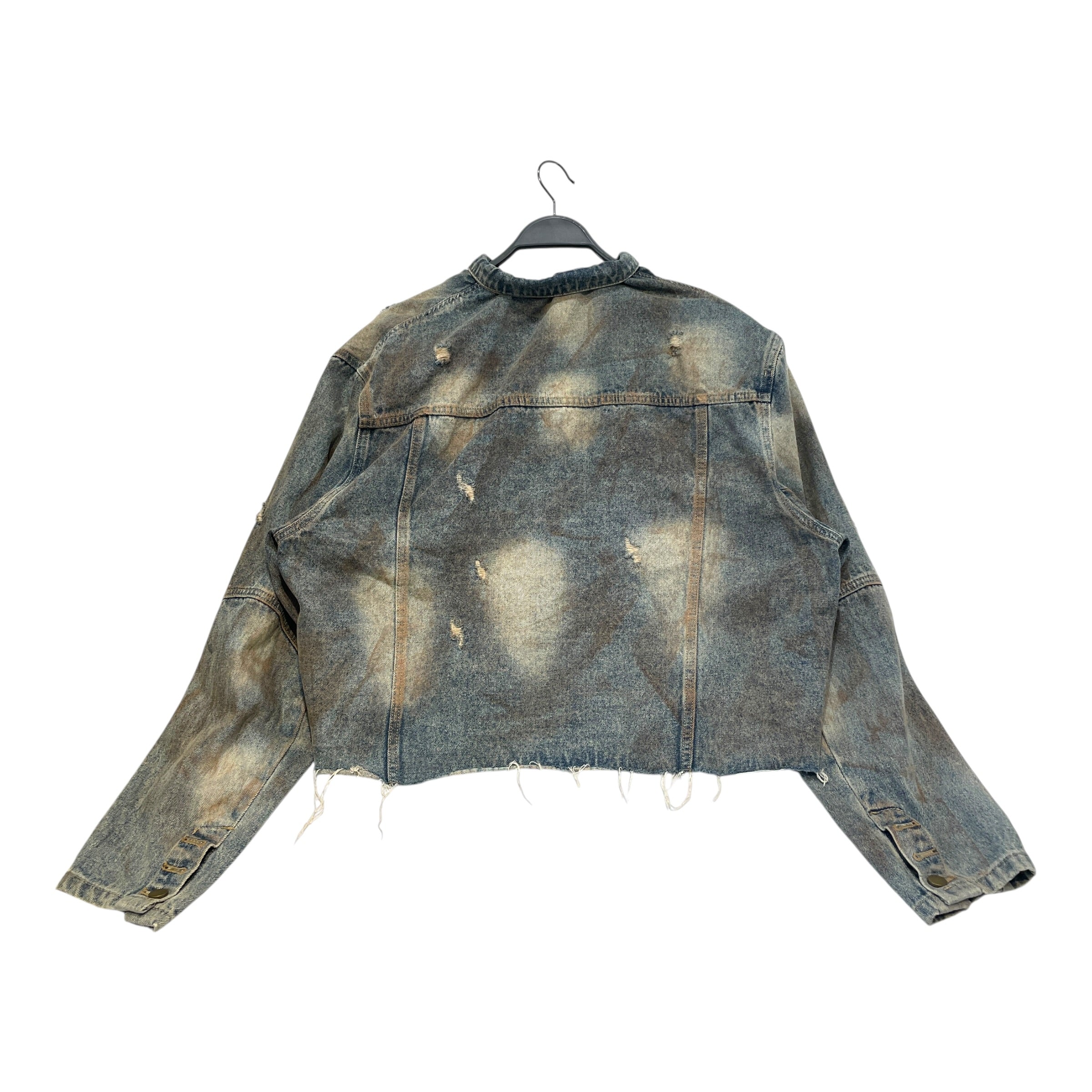 ArguE CulturE/Denim Jkt/17/Denim/BLU/Destroyed Old Wash Jacket view 3