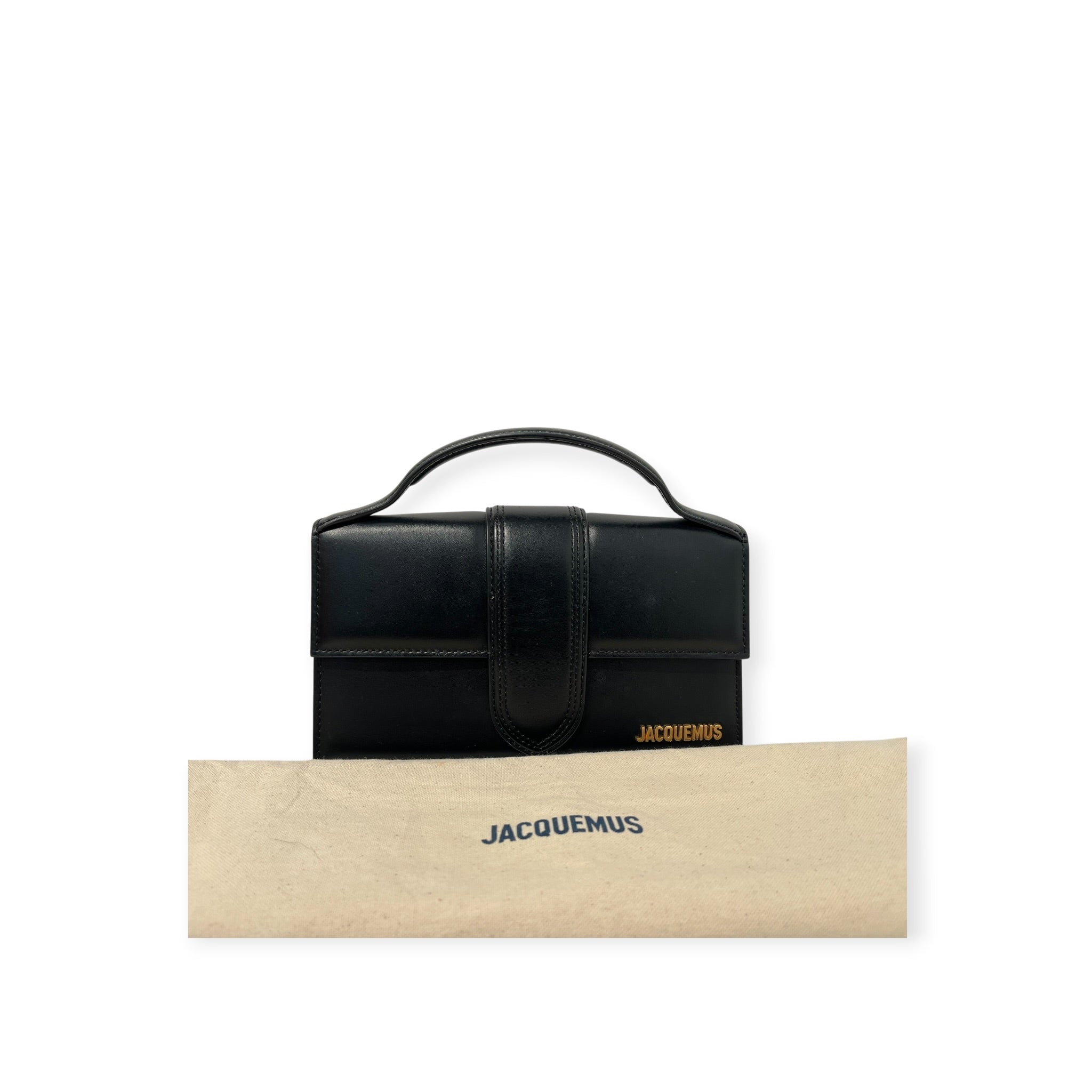 JACQUEMUS/Cross Body Bag/Leather/BLK/LE GRAND BAMBINO view 8