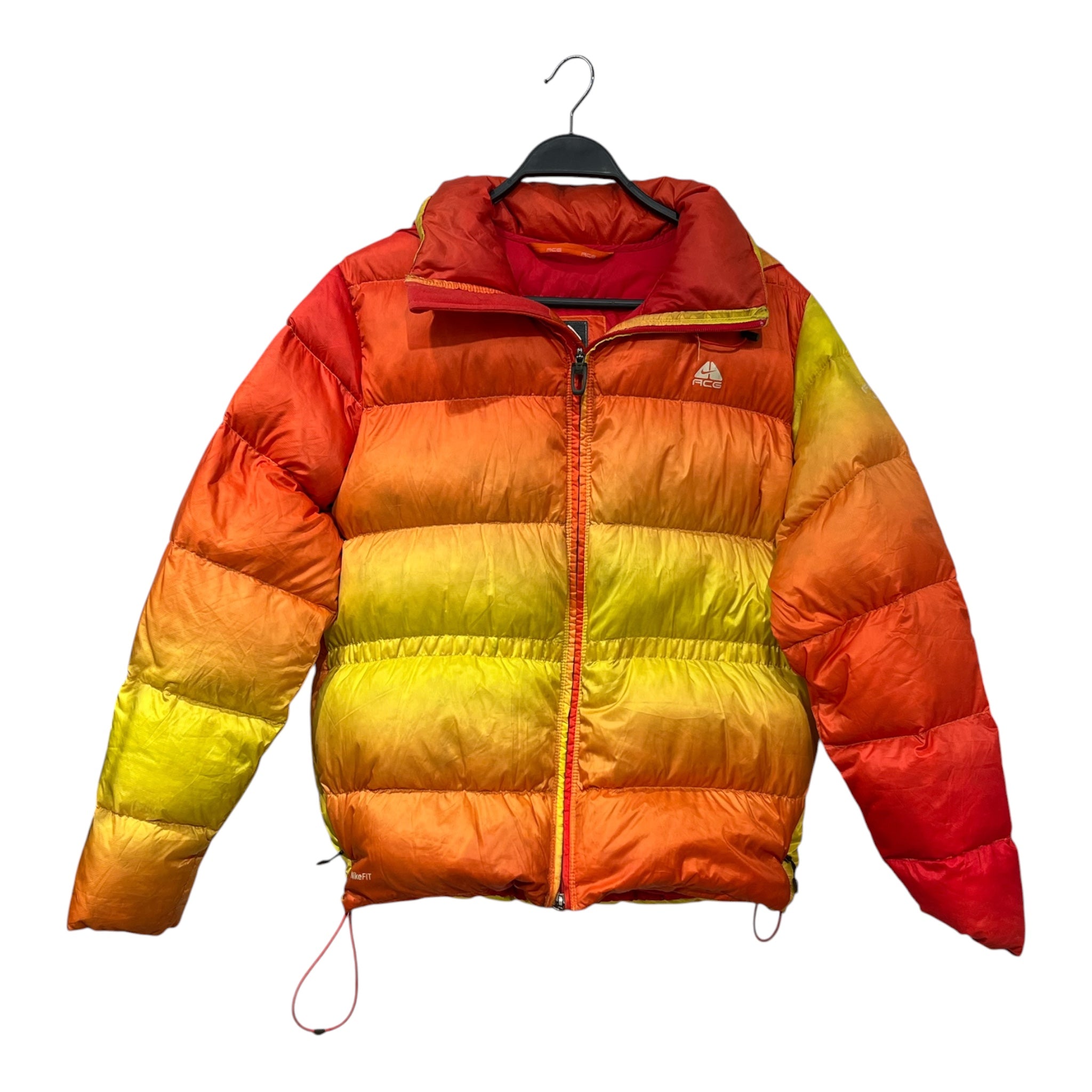 NIKE ACG/Puffer Jkt/M/Polyester/MLT/56323 ylw/rd/orng gradient puf view 1
