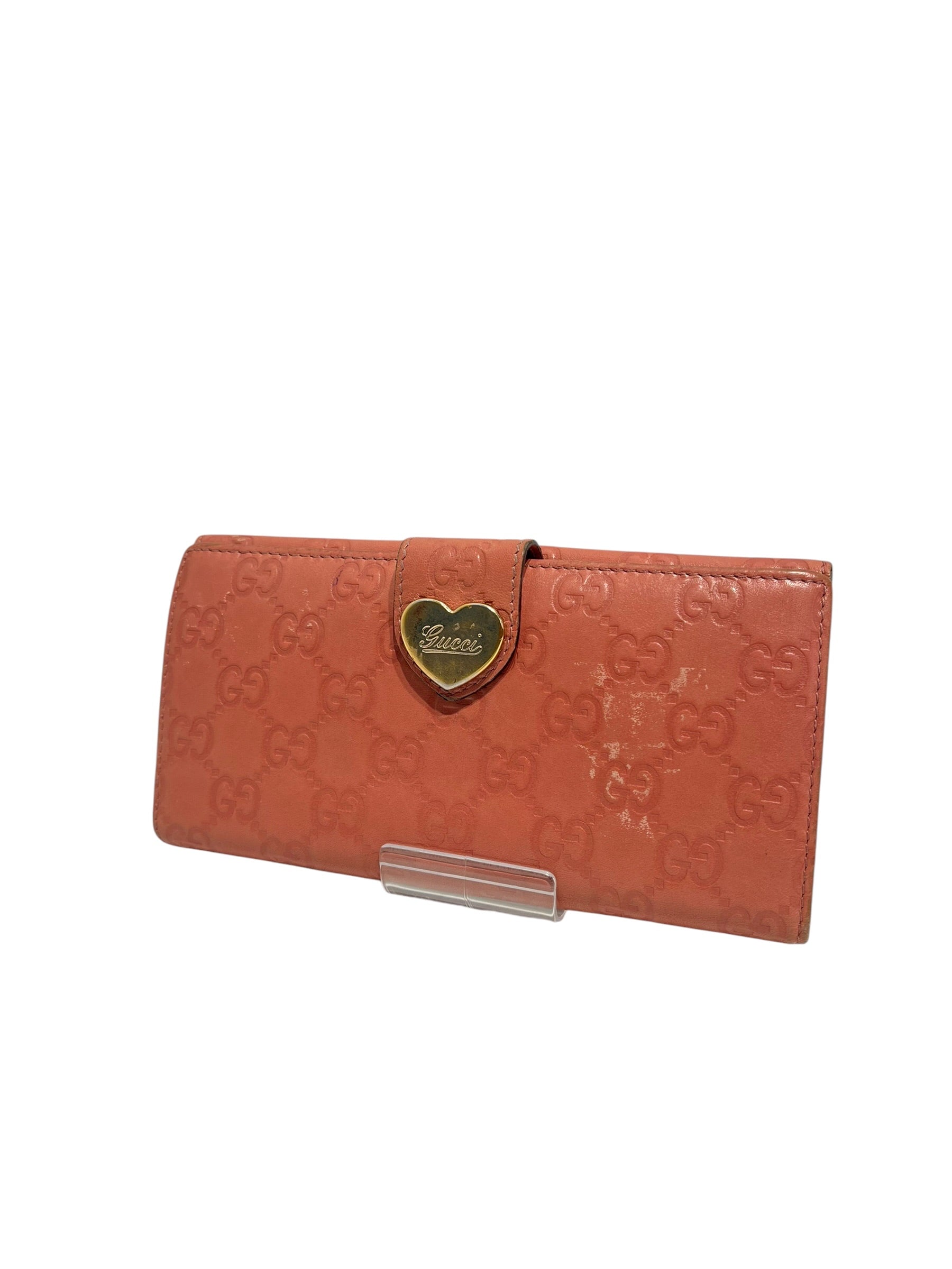 GUCCI/Long Wallet/Leather/PNK/L's/ view 1