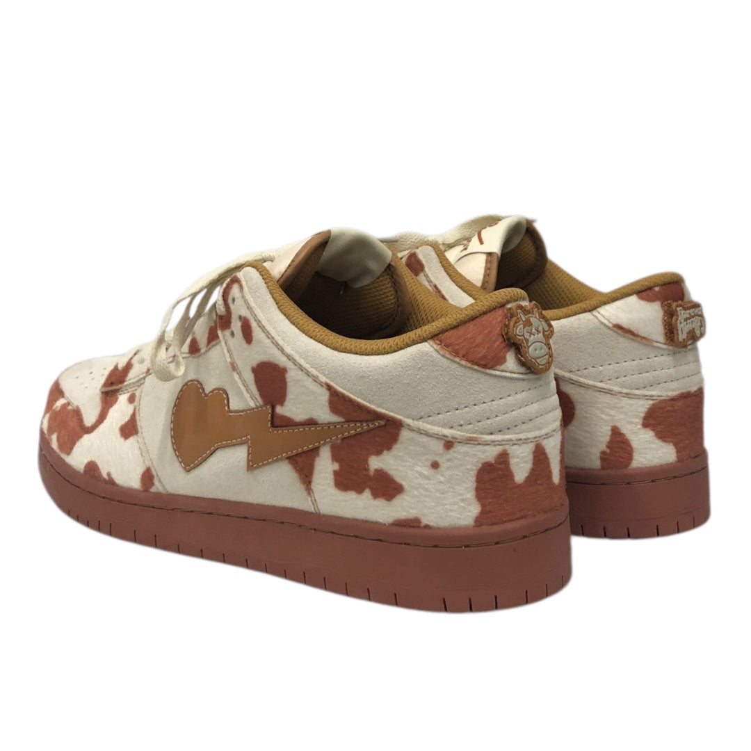 SADBOYZ/Low-Sneakers/US 12/Animal Pattern/Cotton/CML/CHOCOLATE MILK view 2