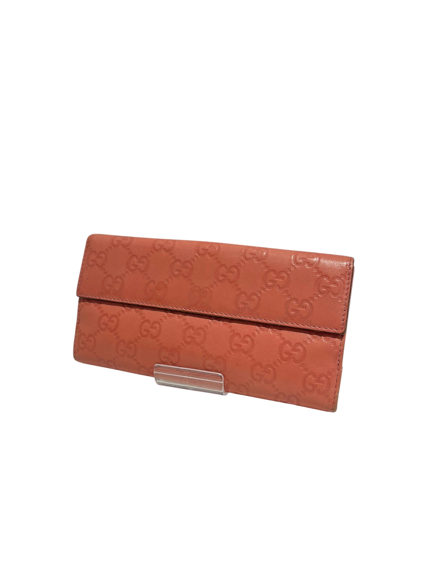 GUCCI/Long Wallet/Leather/PNK/L's/ view 2