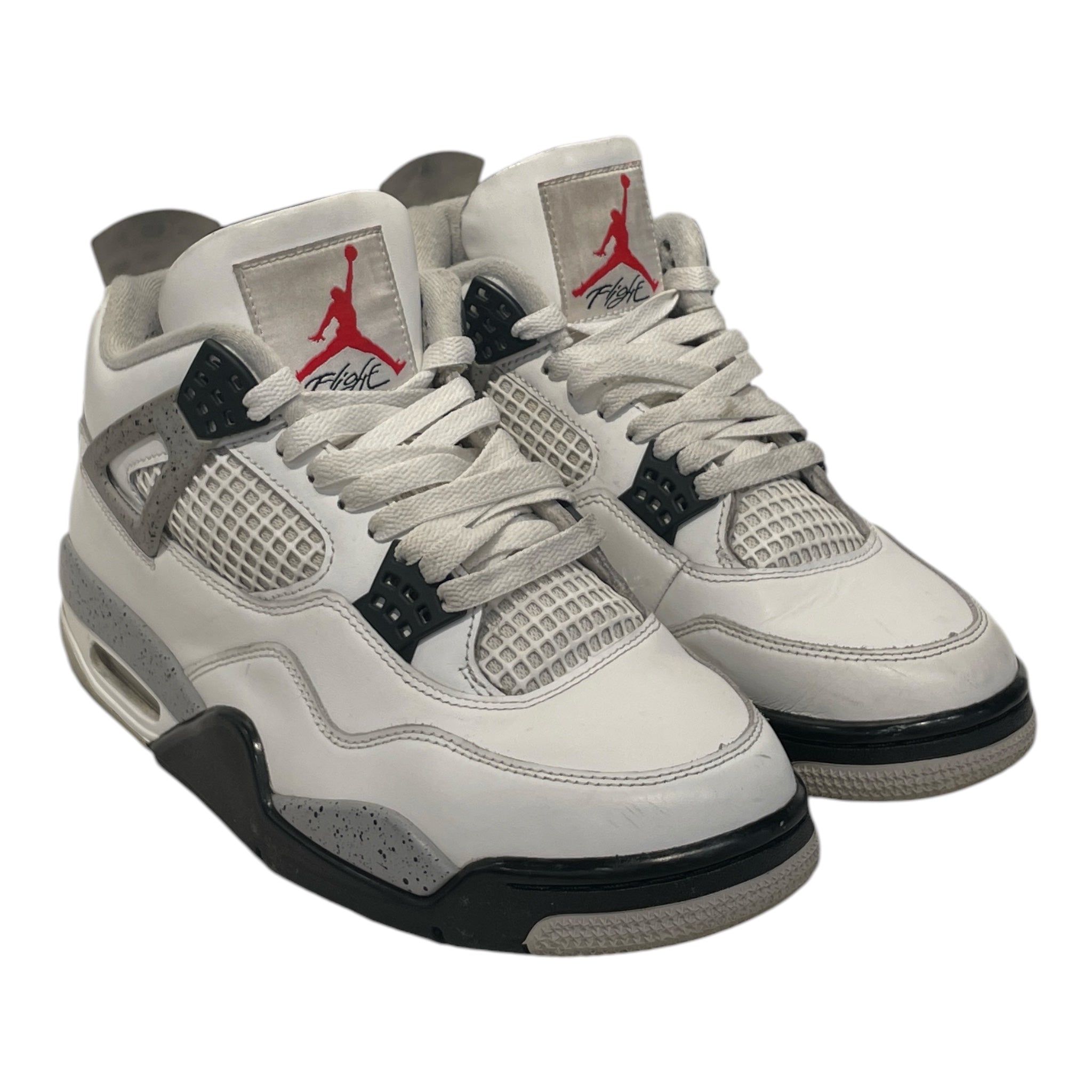 NIKE/Hi-Sneakers/US 9/Leather/WHT/4 RETRO view 1