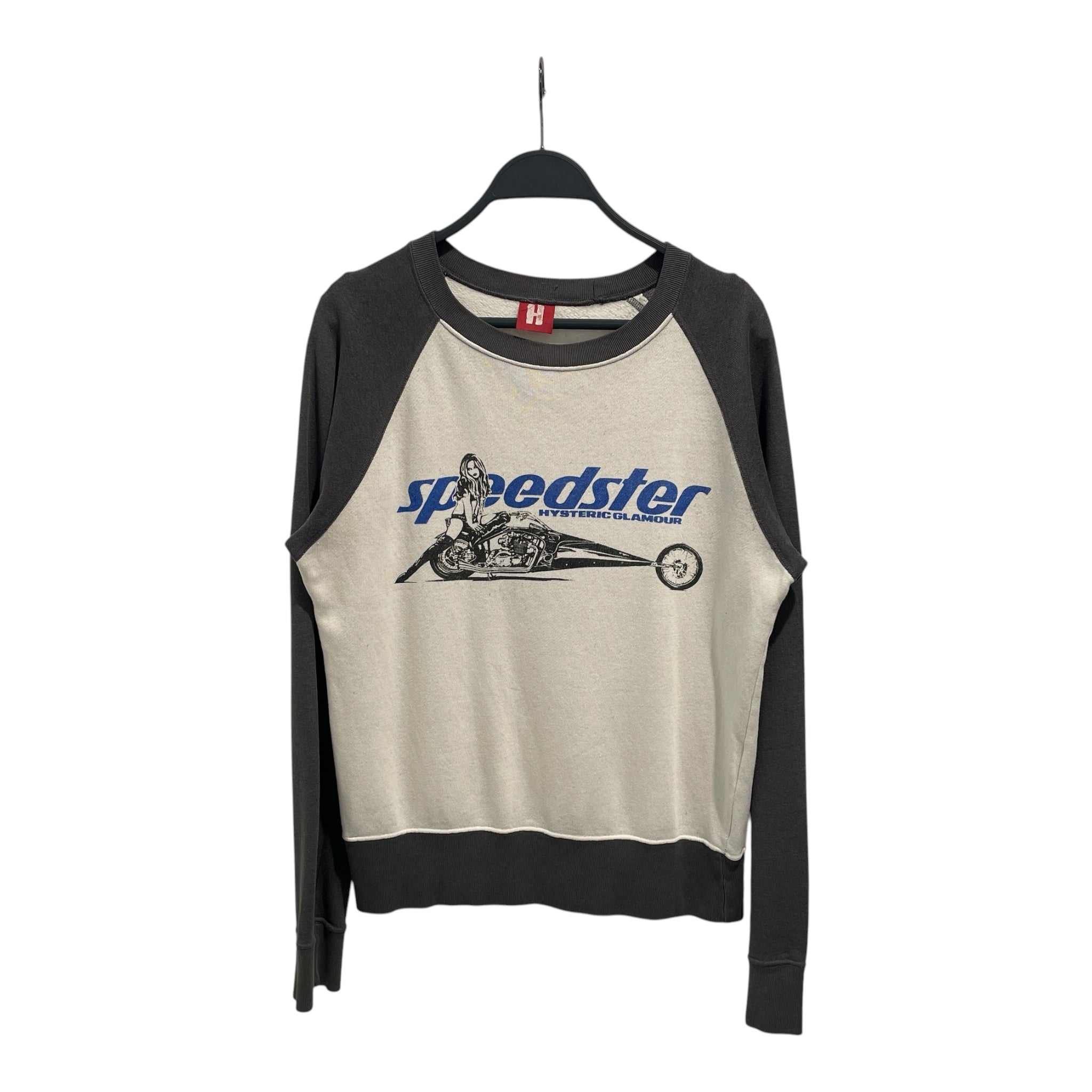 HYSTERIC GLAMOUR/Sweatshirt/S/Cotton/WHT/SPEEDSTER view 1