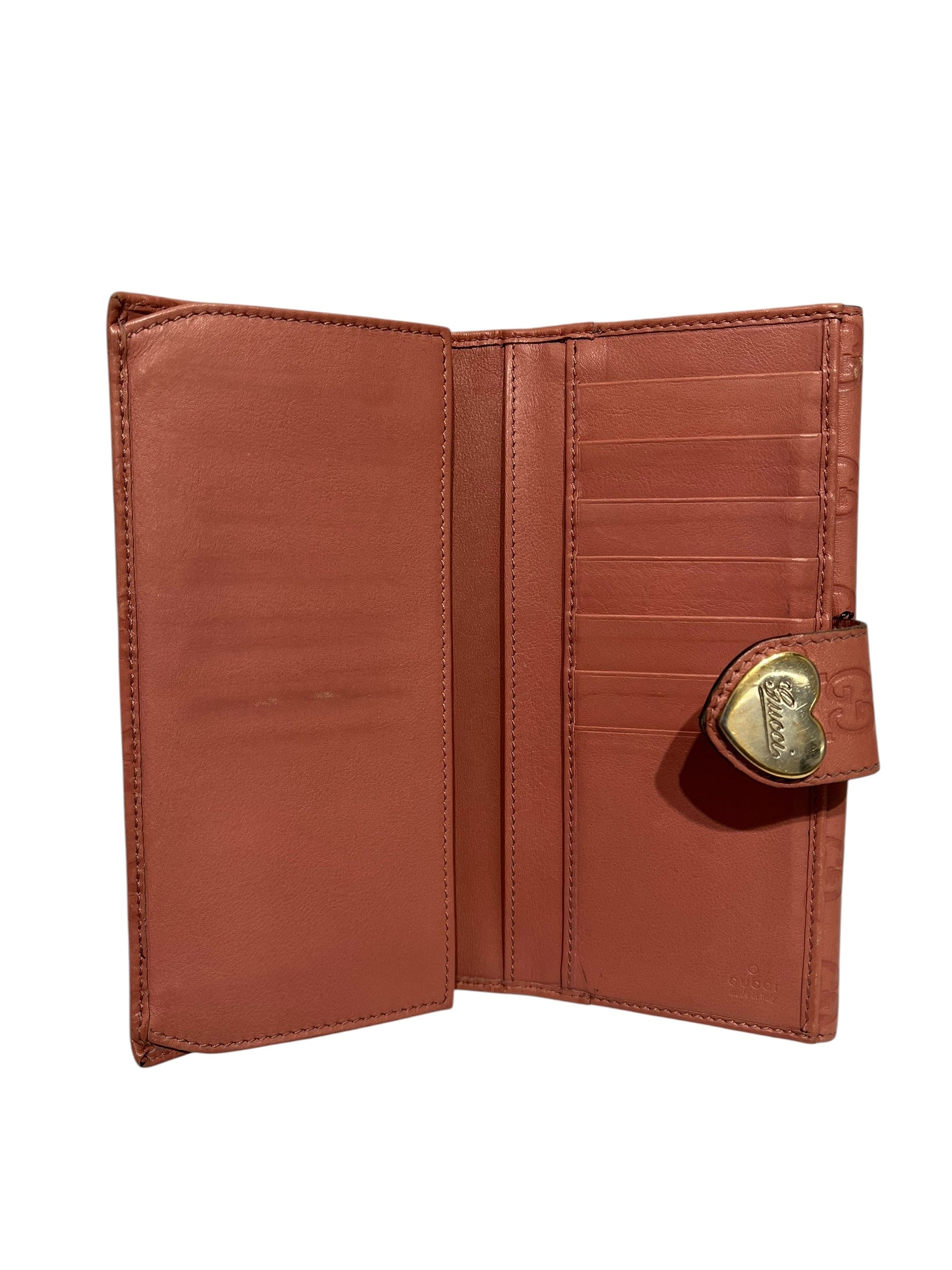 GUCCI/Long Wallet/Leather/PNK/L's/ view 3