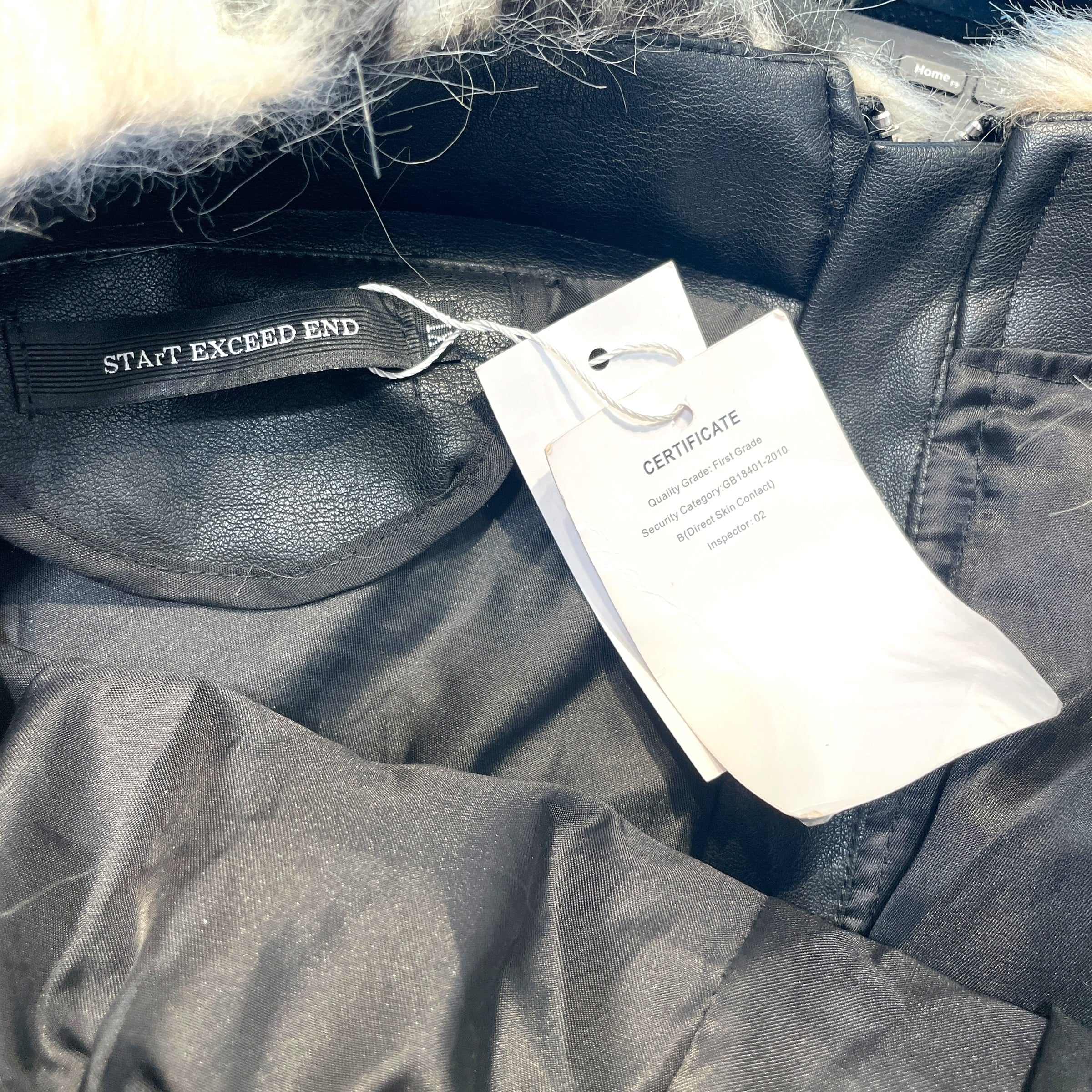 START EXCEED END/Pants/XL/Fake Fur/CRM/Wide Leg Cargo Faux Fur Pant view 3