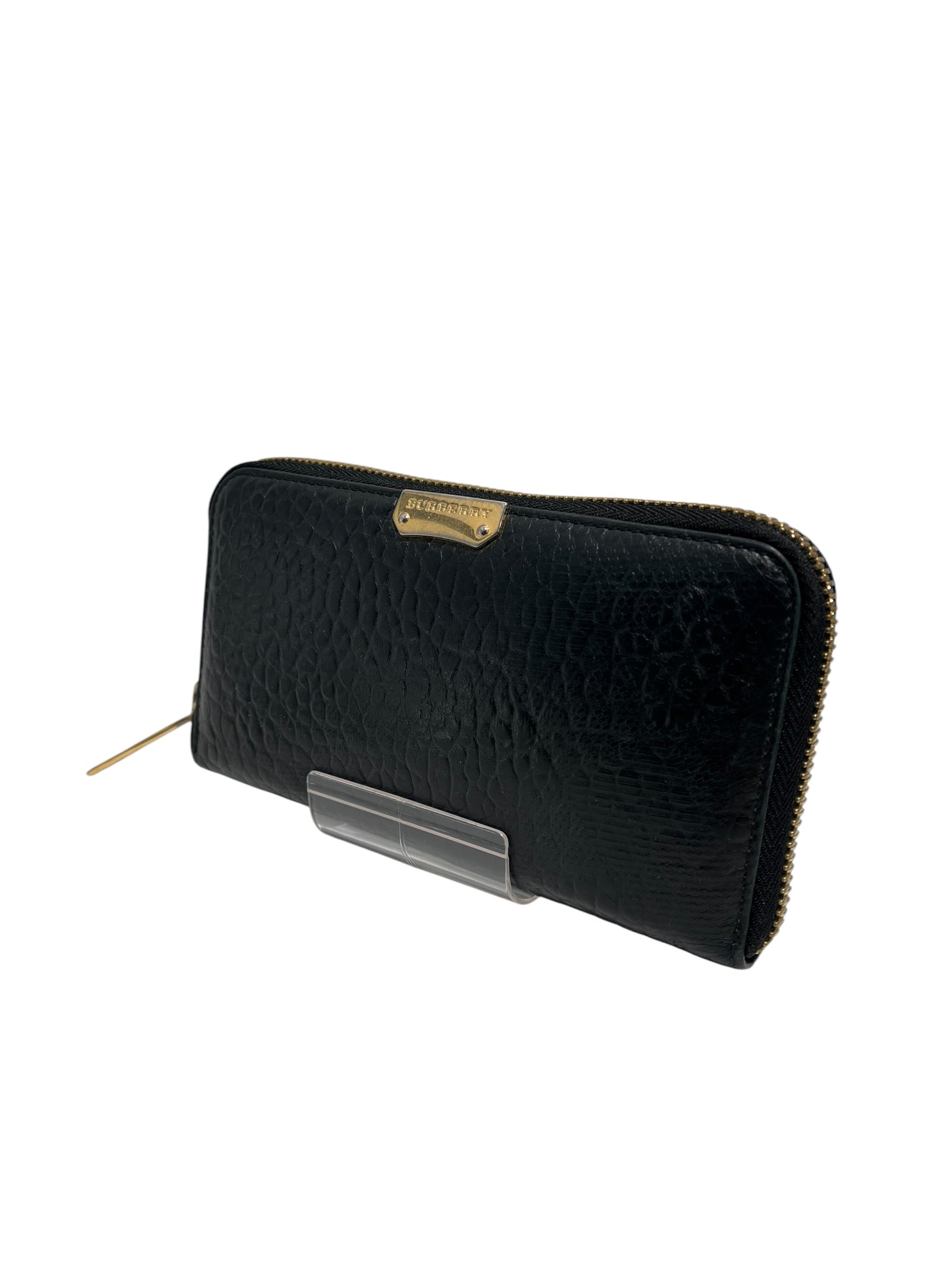 BURBERRY LONDON/Long Wallet/Leather/BLK/L's/Alvington view 1