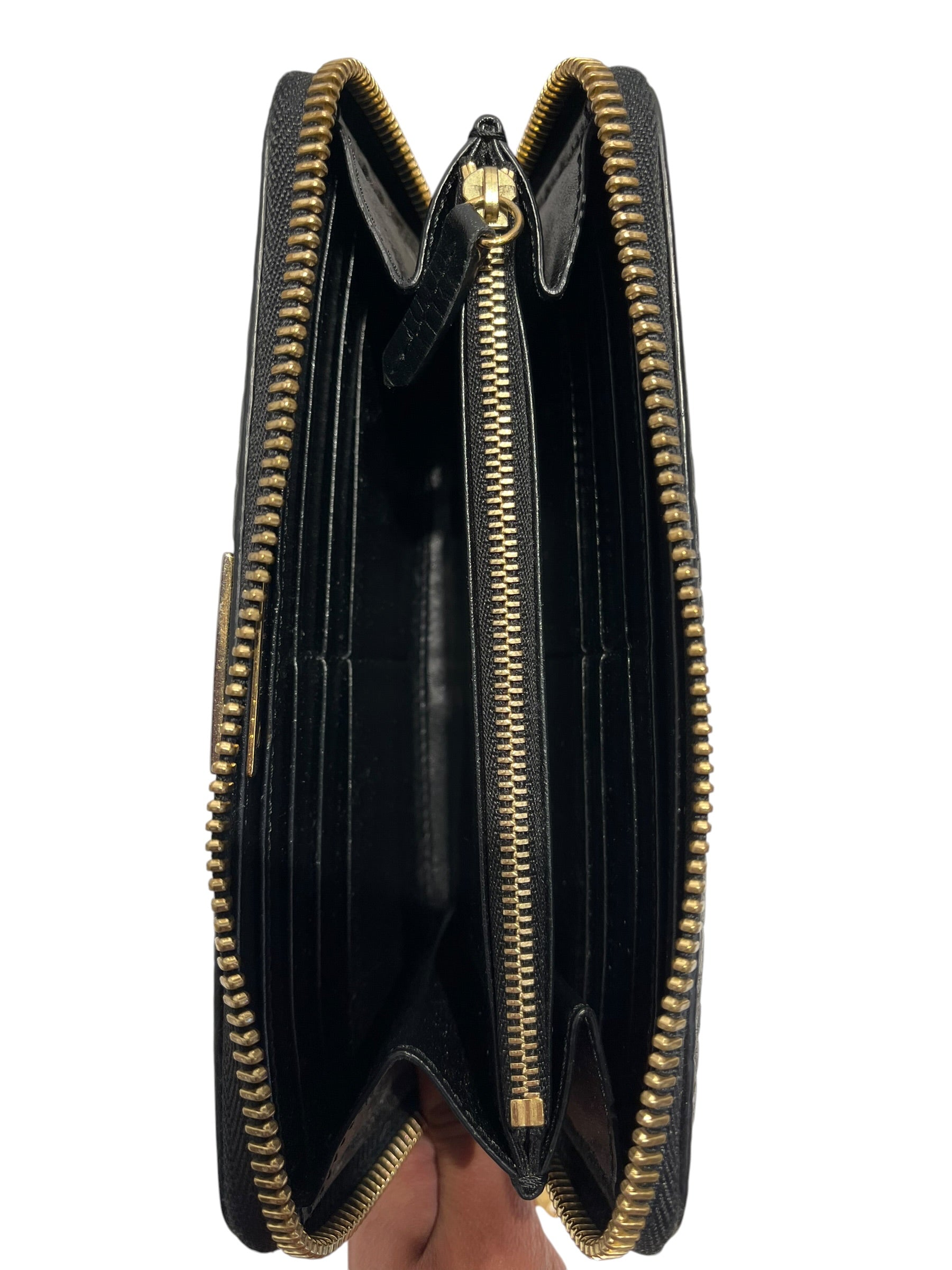 BURBERRY LONDON/Long Wallet/Leather/BLK/L's/Alvington view 2