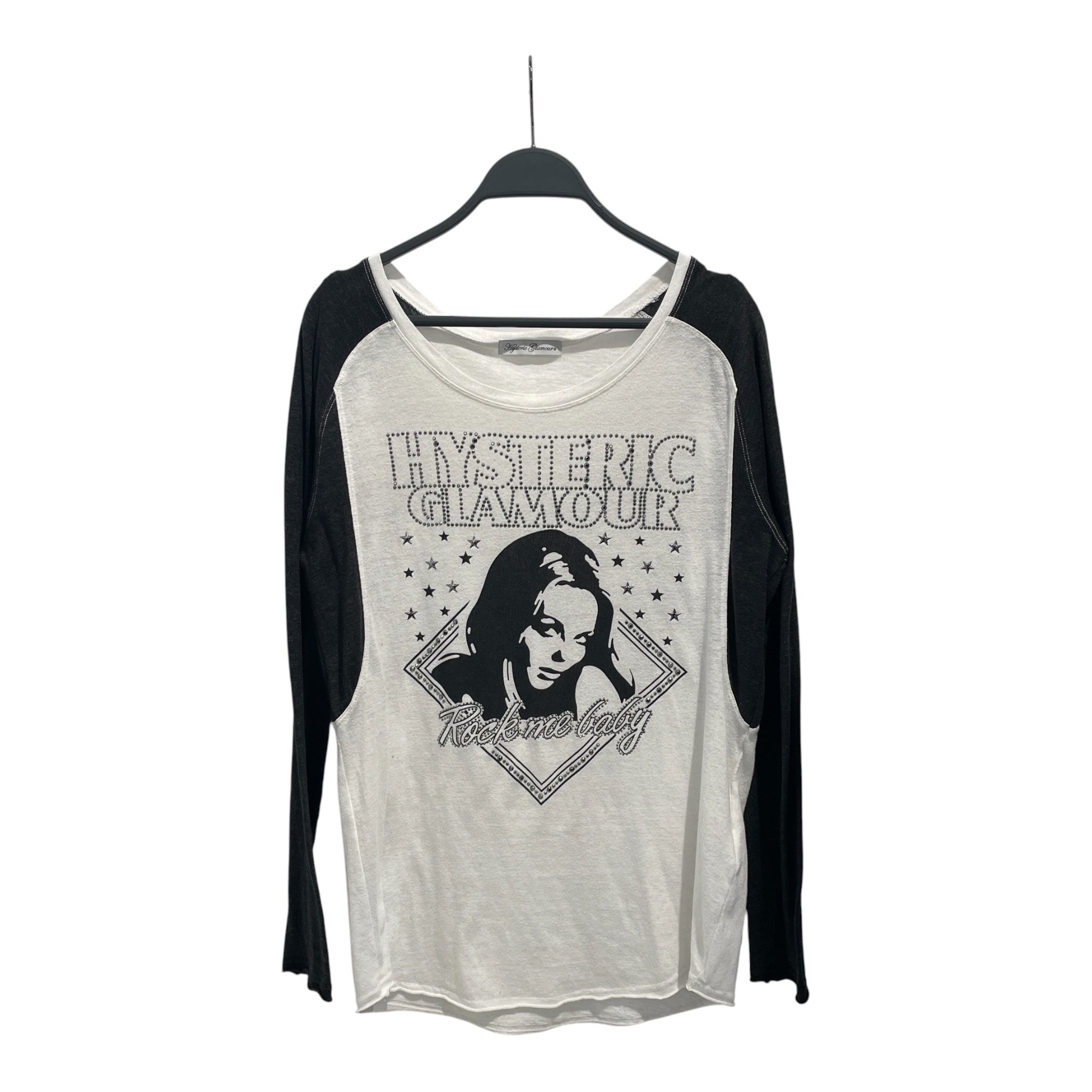 HYSTERIC GLAMOUR/T-Shirt/M/Cotton/WHT/ view 1