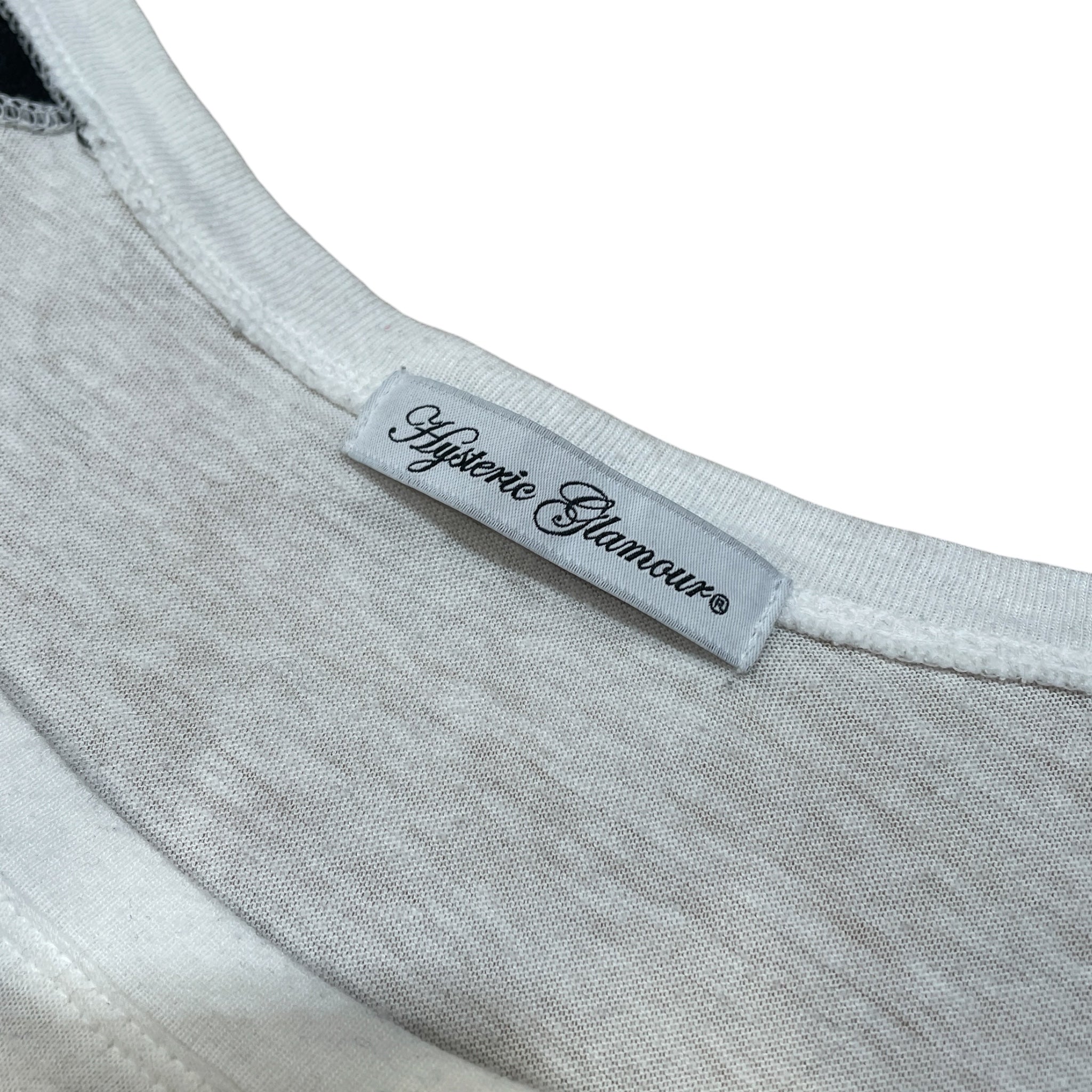 HYSTERIC GLAMOUR/T-Shirt/M/Cotton/WHT/ view 3