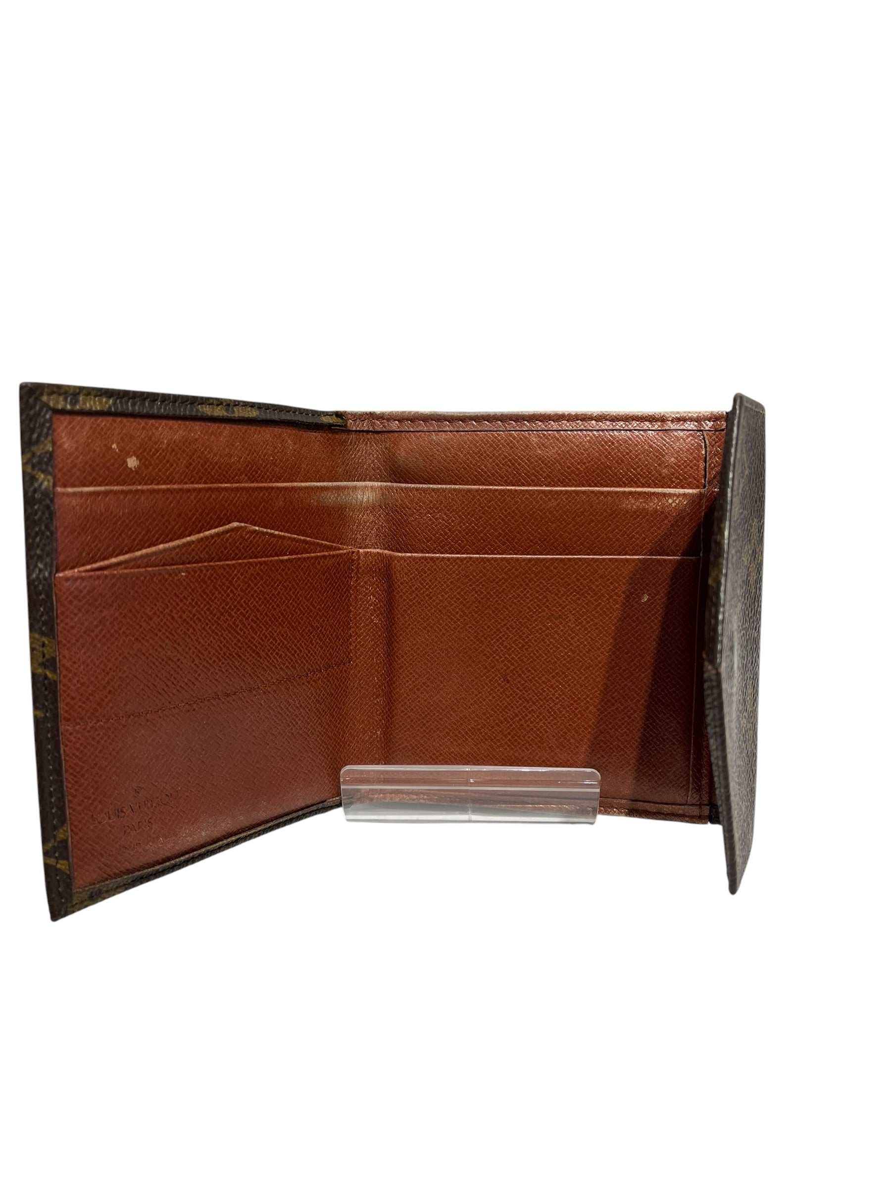 LOUIS VUITTON/Trifold Wallet/All Over Print/Leather/BRW/M's/ view 2