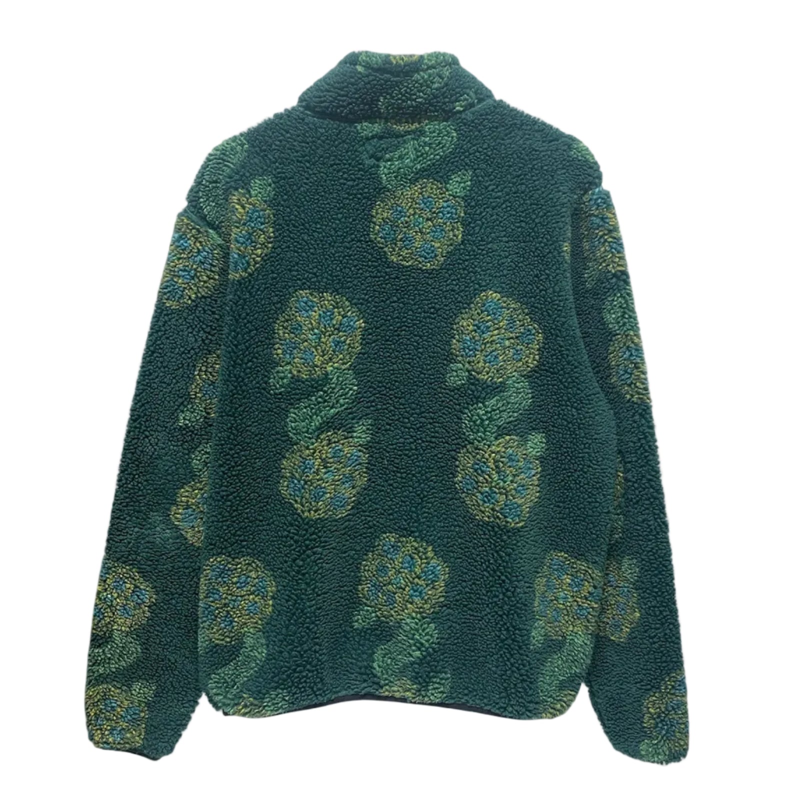 STUSSY/Fleece Jkt/L/Polyester/GRN/STYLE # 118413 view 2
