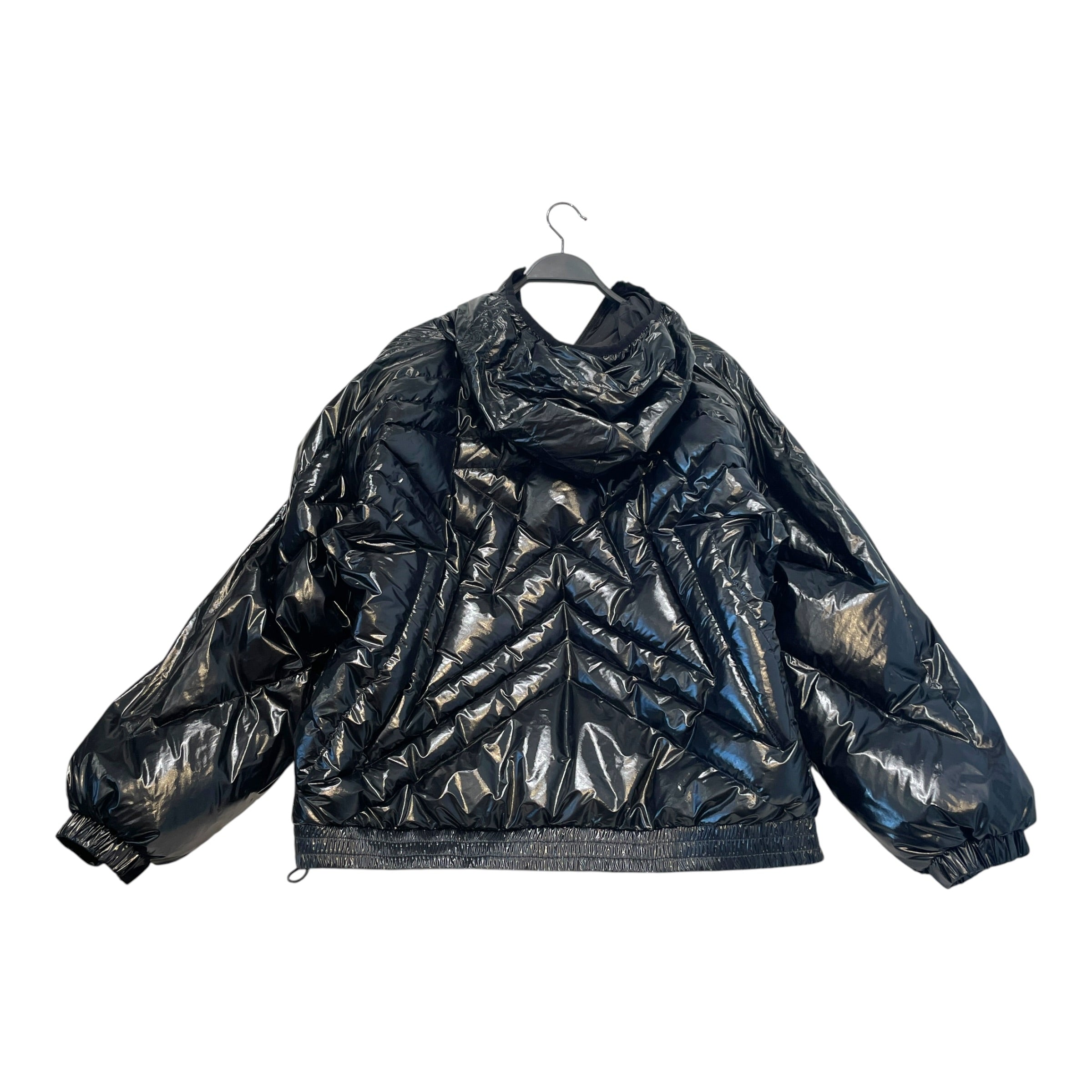 BAD SON/Puffer Jkt/XL/Nylon/BLK/Graphic/Black Star Puffer Jacket view 2