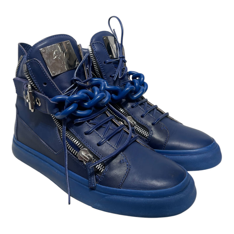 Giuseppe Zanotti/Hi-Sneakers/EU 42/Leather/BLU/