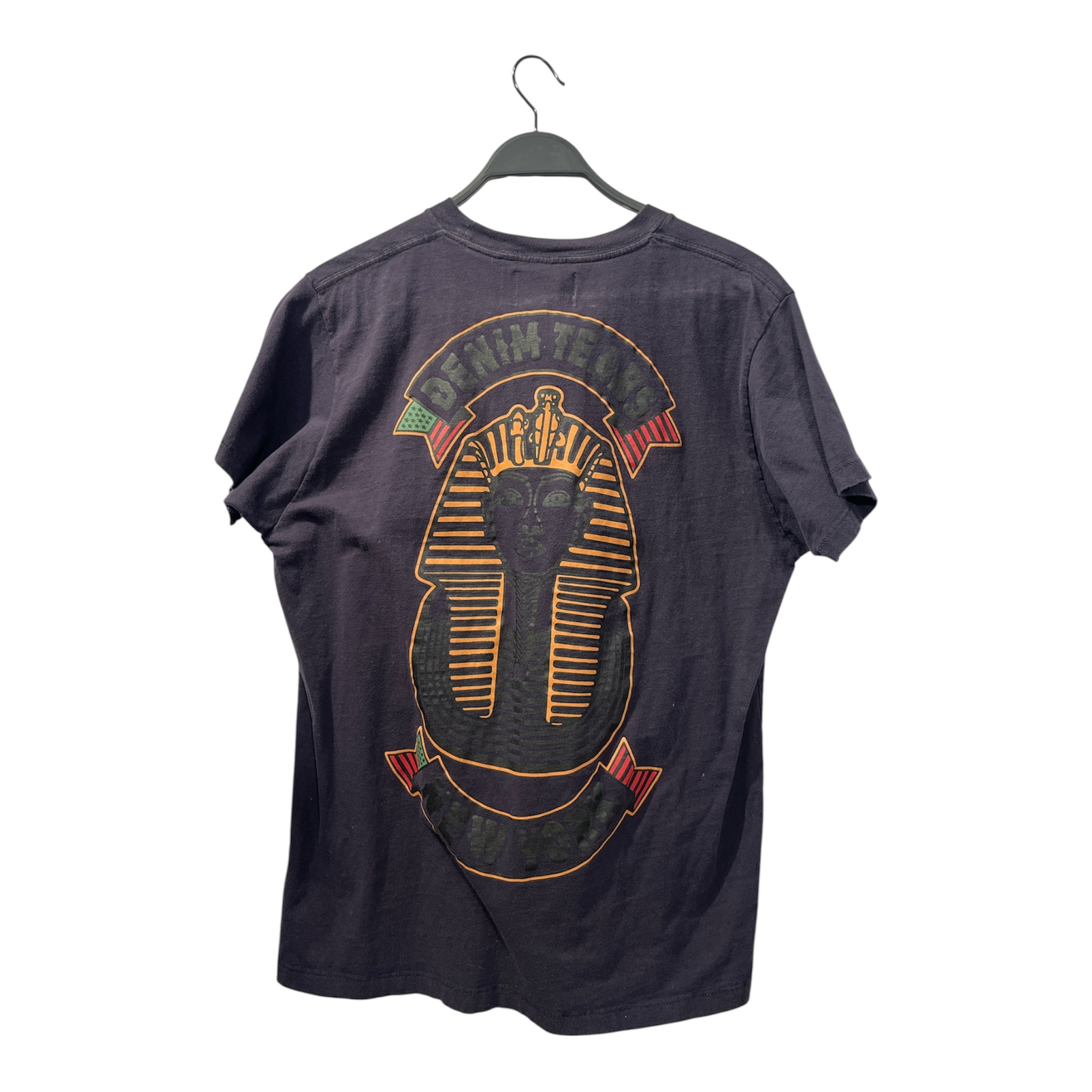 DENIM TEARS/T-Shirt/M/Cotton/NVY/Graphic/ view 2