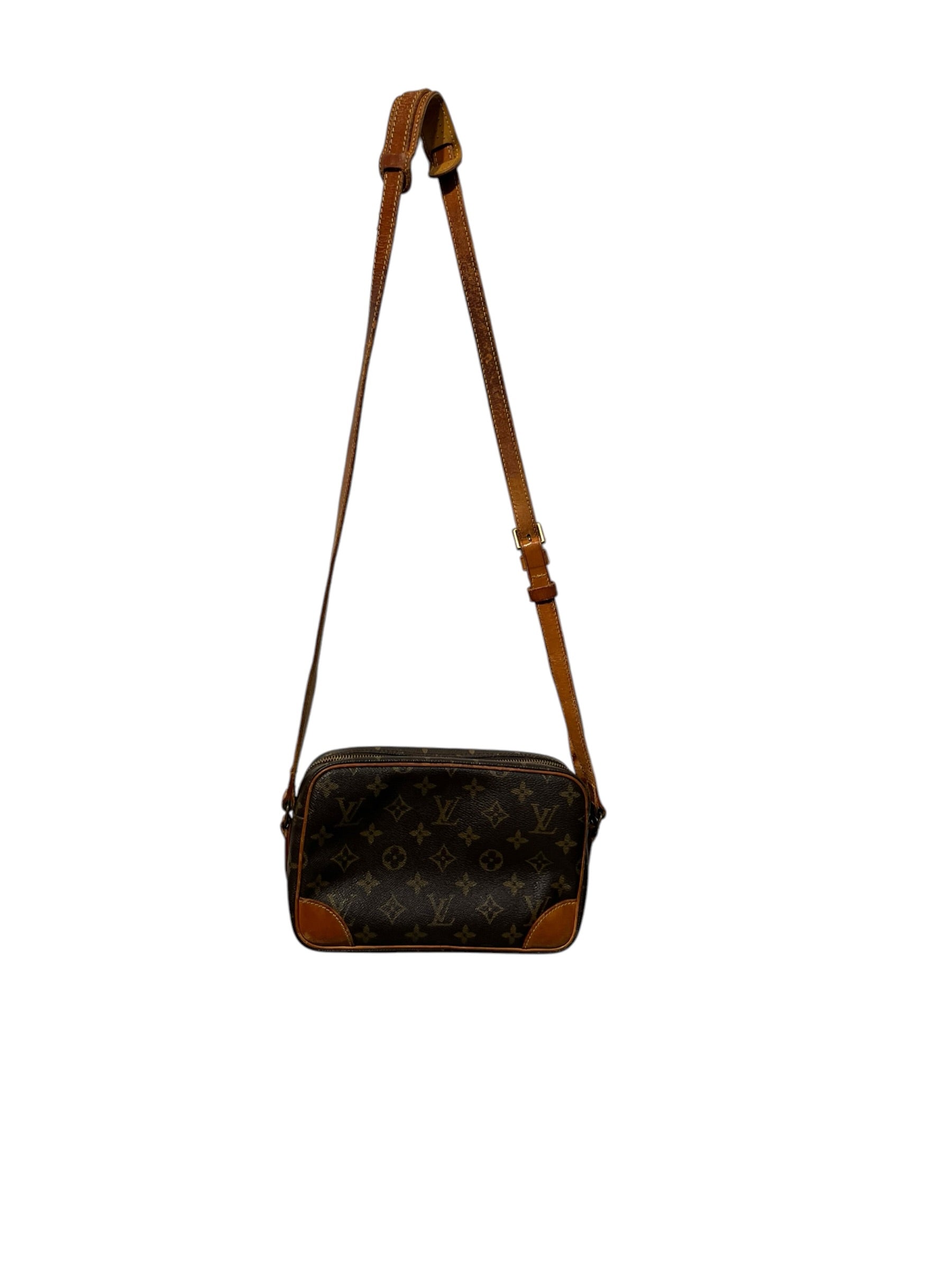 LOUIS VUITTON/Cross Body Bag/Monogram/Leather/BRW/TROCADERO 27 view 1