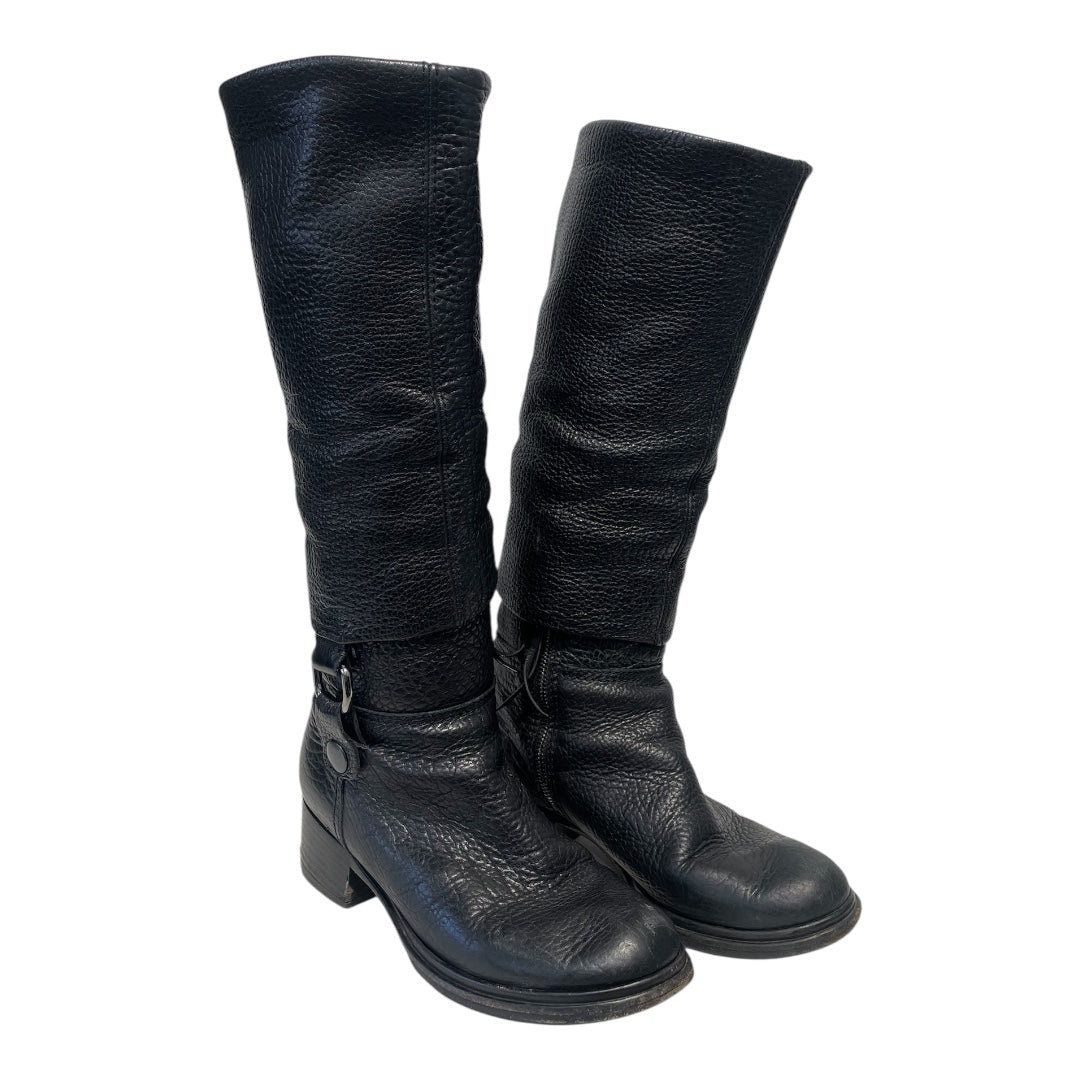 MIU MIU/Boots/EU 36/Leather/BLK/pebble leather view 3