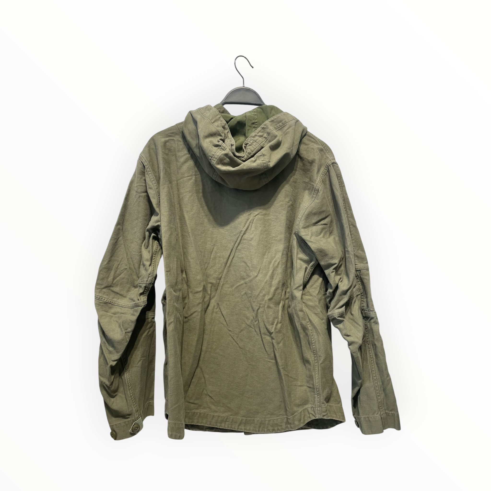 MAHARISHI/Jacket/XL/Cotton/GRN/side zip jacket view 2