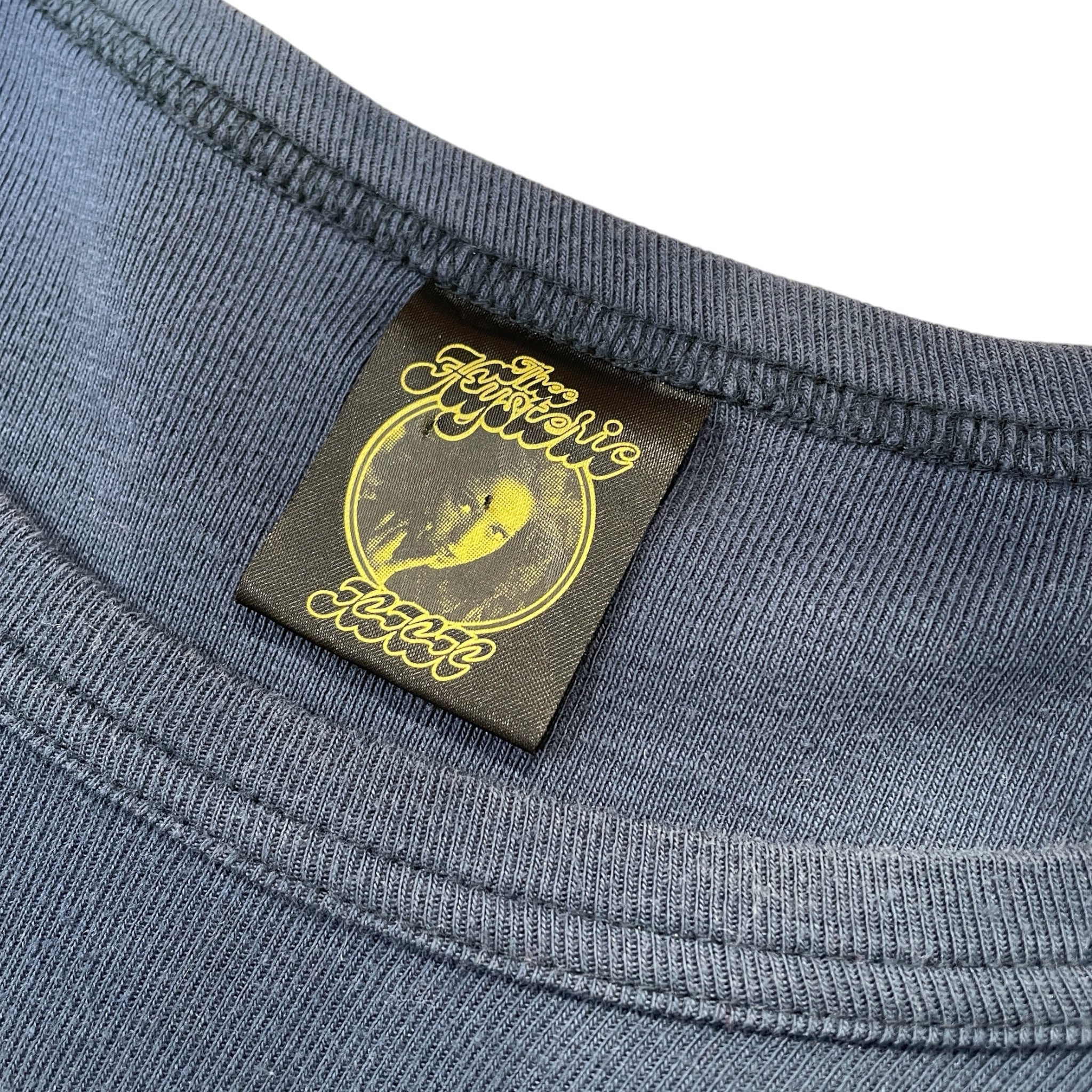 HYSTERIC GLAMOUR/T-Shirt/M/Cotton/NVY/SILVER TEXT view 3