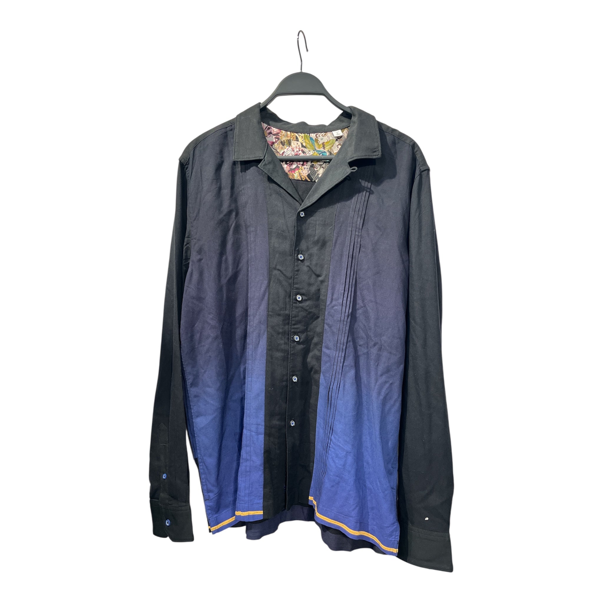 Robert Graham/LS Shirt/L/Cotton/BLK/Graphic/ALCHEMY OF SPIRIT view 1