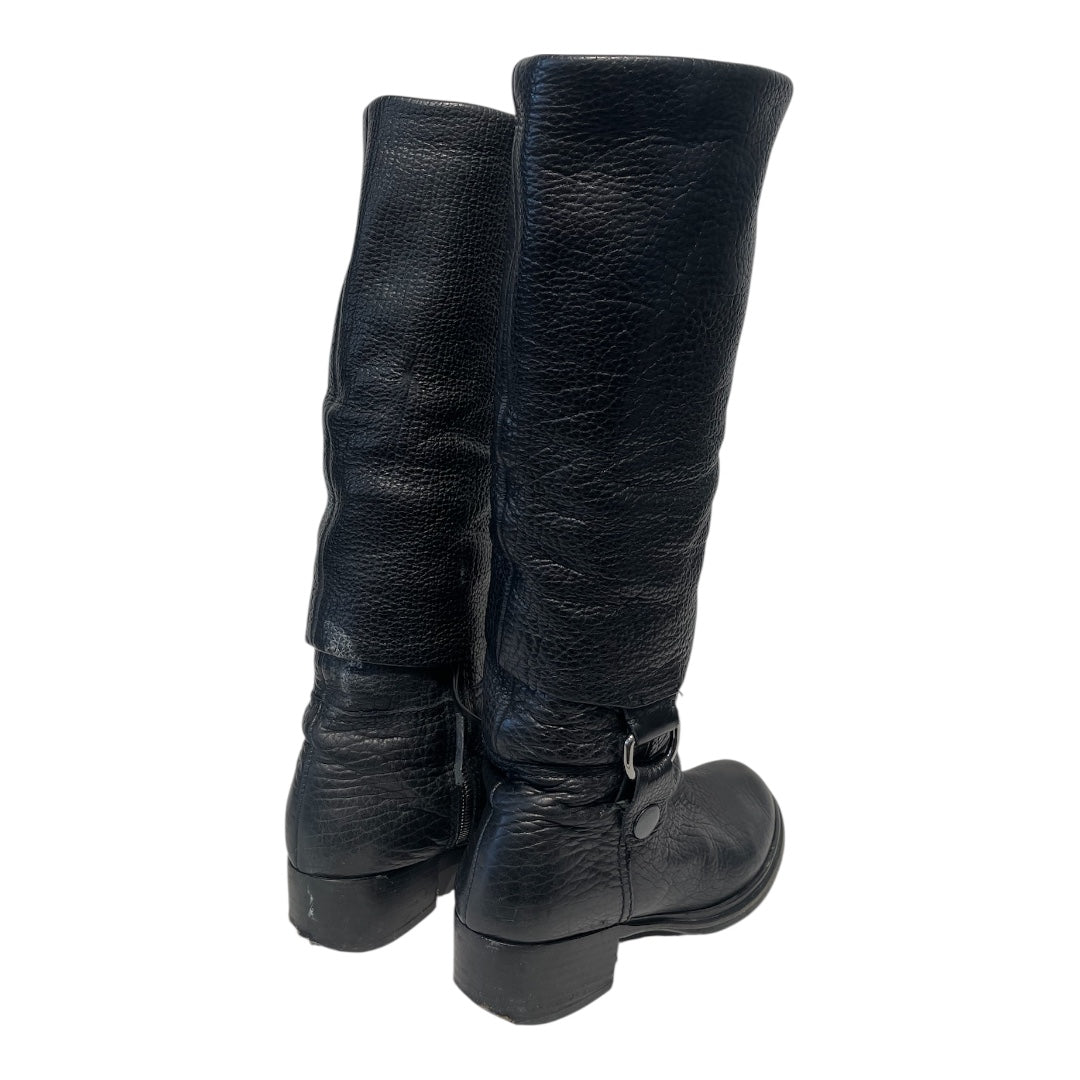 MIU MIU/Boots/EU 36/Leather/BLK/pebble leather view 4