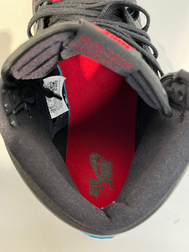 NIKE/Hi-Sneakers/US 12.5/Leather/MLT/Air Jordan 1 UNC to Chicago