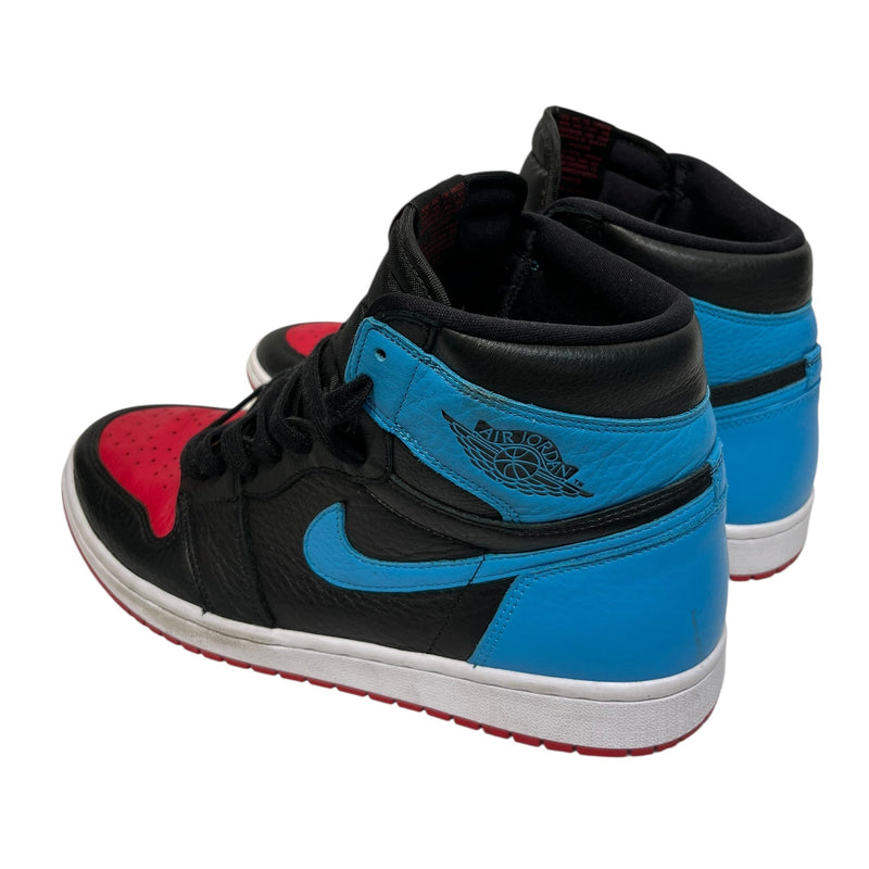 NIKE/Hi-Sneakers/US 12.5/Leather/MLT/Air Jordan 1 UNC to Chicago