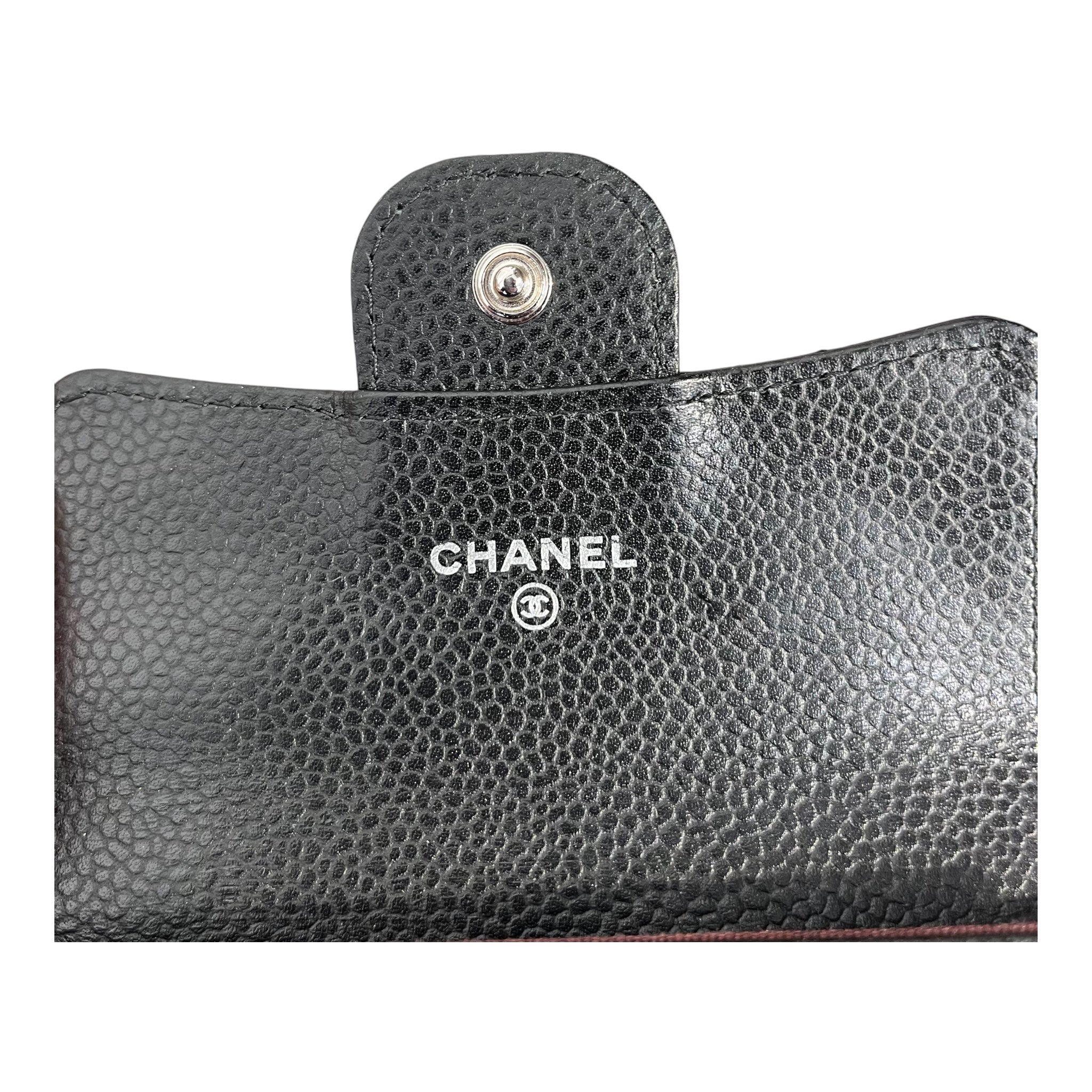 CHANEL/Wallet/Leather/BLK/L's/FLAP CARD HOLDER T0EC87PA view 4