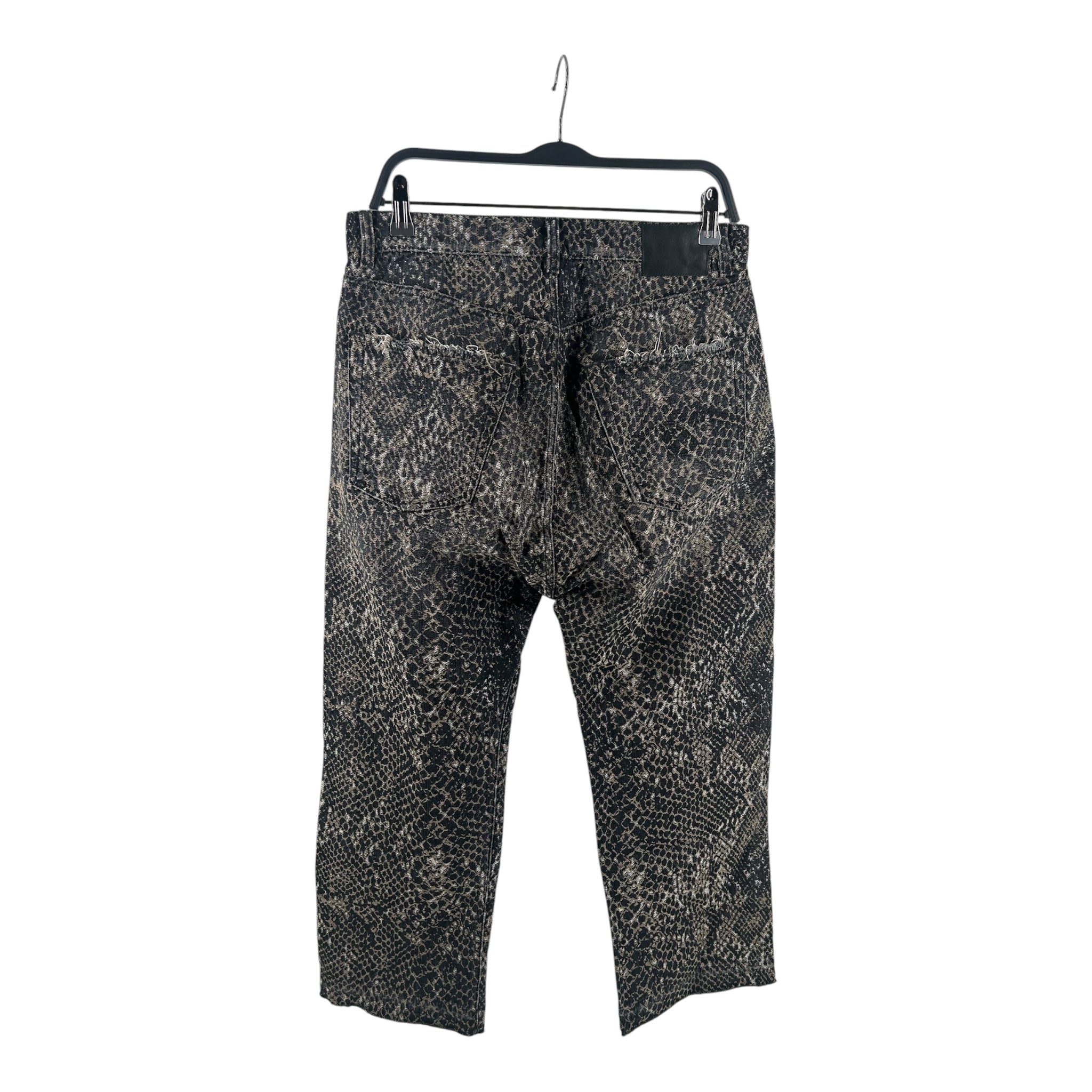 R13/Straight Pants/25/All Over Print/Cotton/MLT/tailored drop view 2