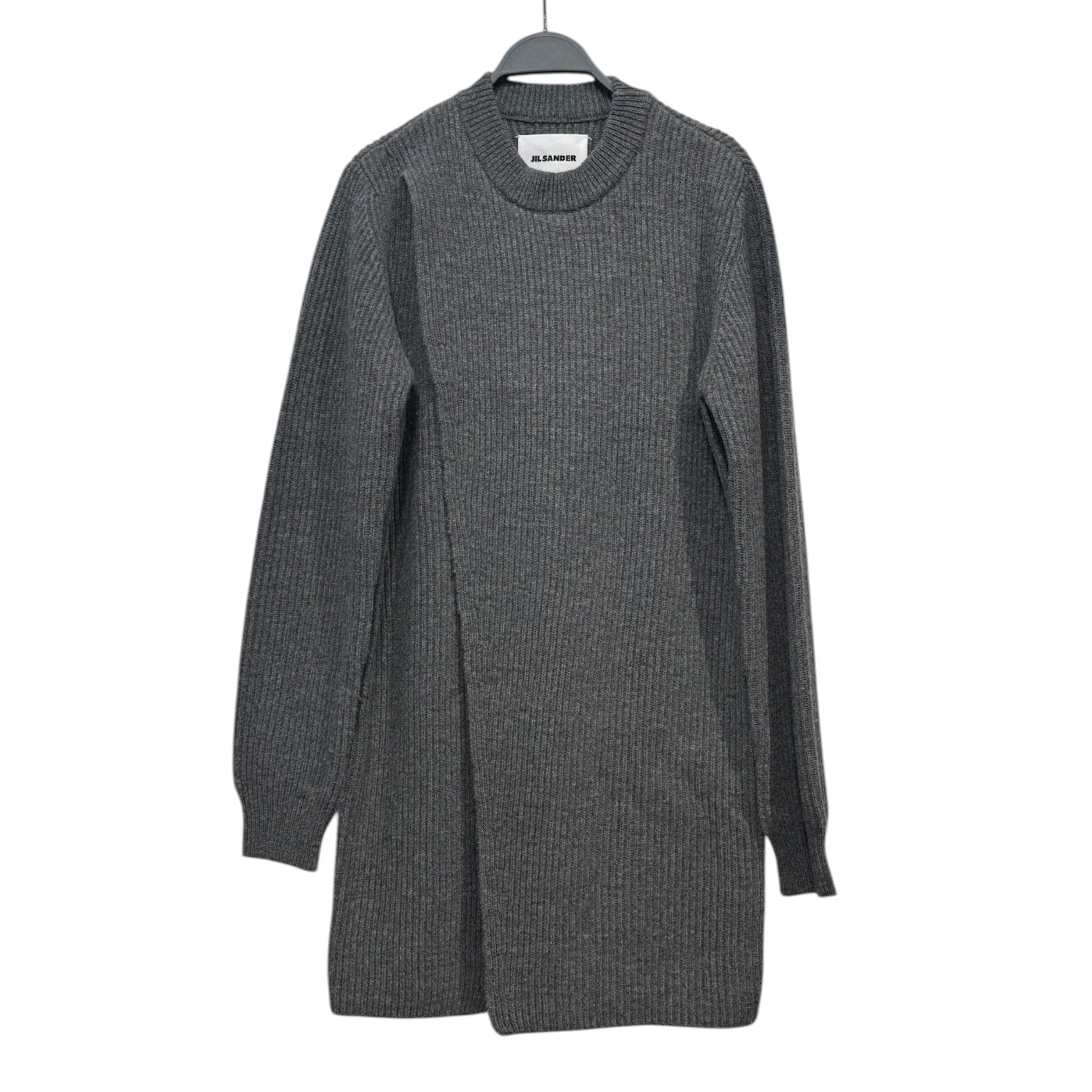 JIL SANDER/Sweatshirt/L/Wool/SLV/wool mock neck poncho view 1