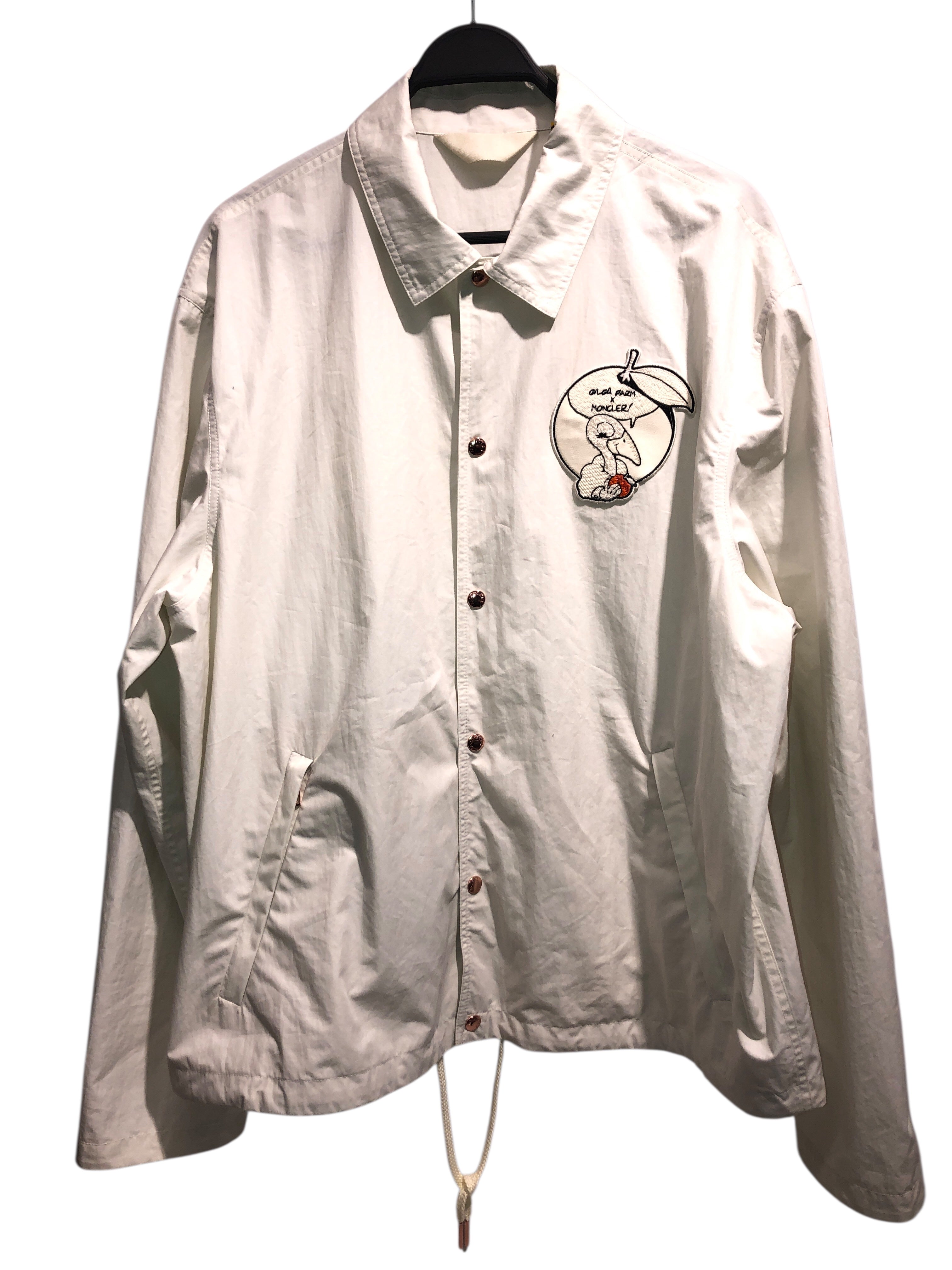 MONCLER/Jacket/5/Polyester/WHT/Graphic/ view 1