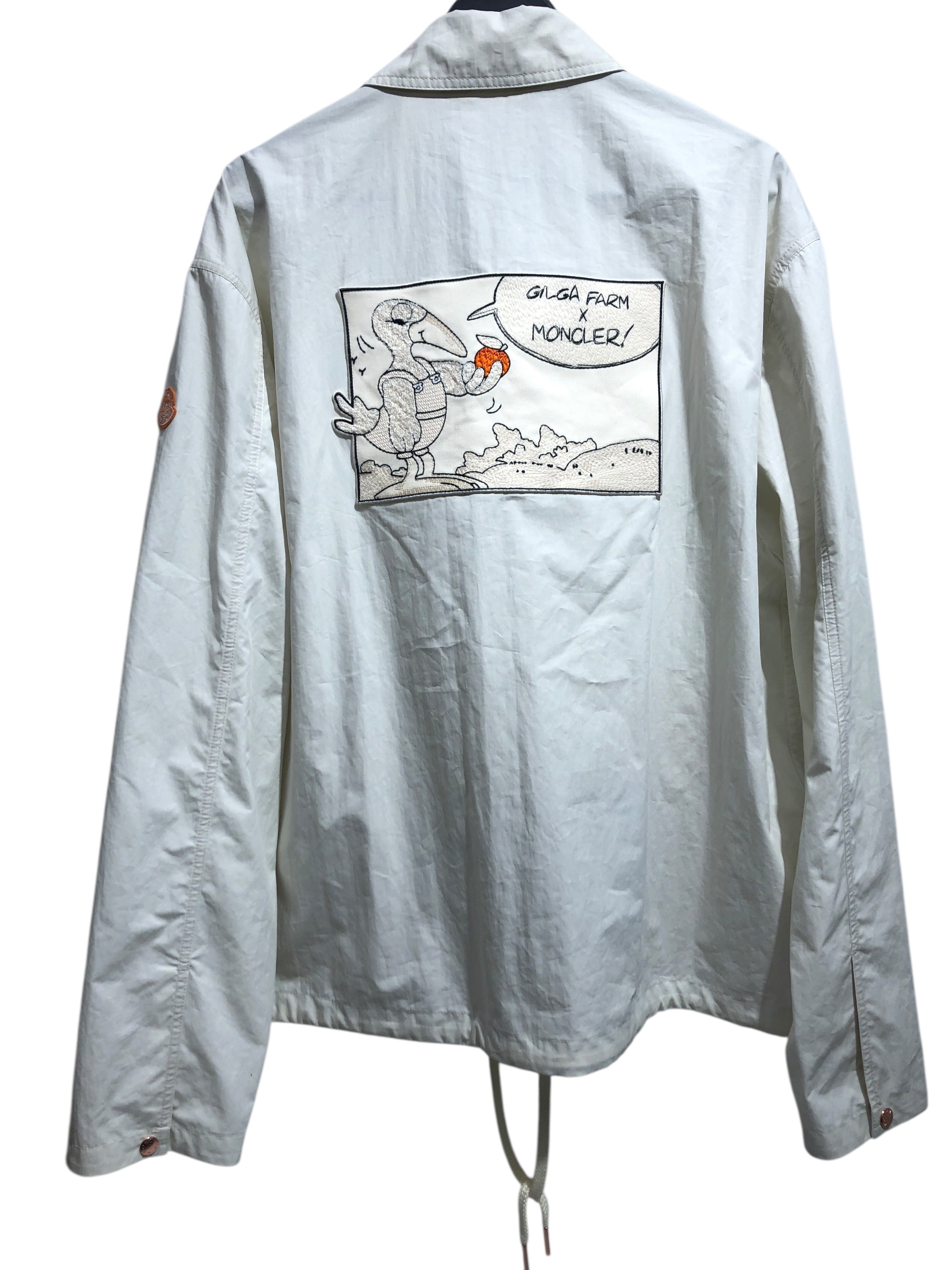 MONCLER/Jacket/5/Polyester/WHT/Graphic/ view 2